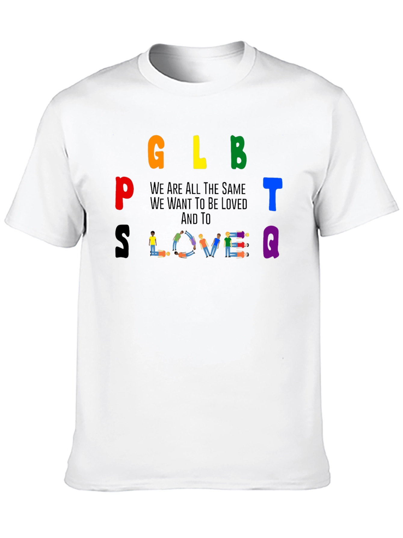 LGBTQ+ Pride T-Shirt - Love and Equality