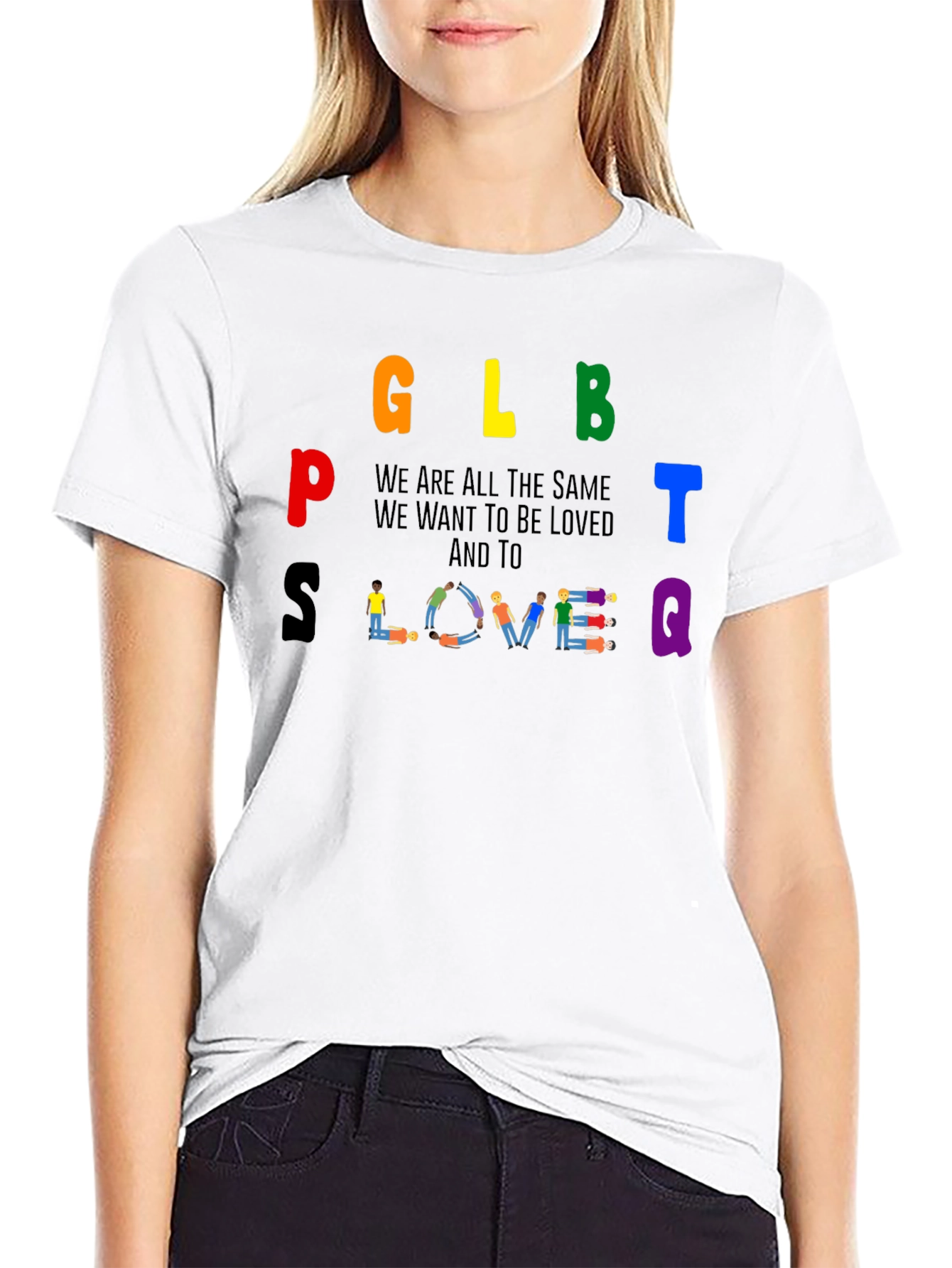 LGBTQ+ Pride T-Shirt - Love and Equality