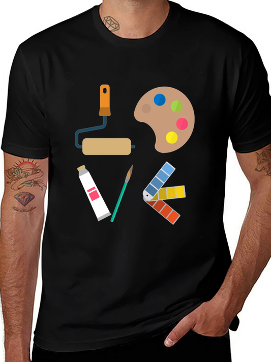 Painters Love Graphic T-Shirt