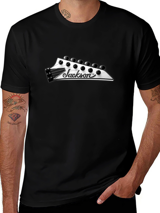 Jackson Guitar Headstock T-Shirt - Black
