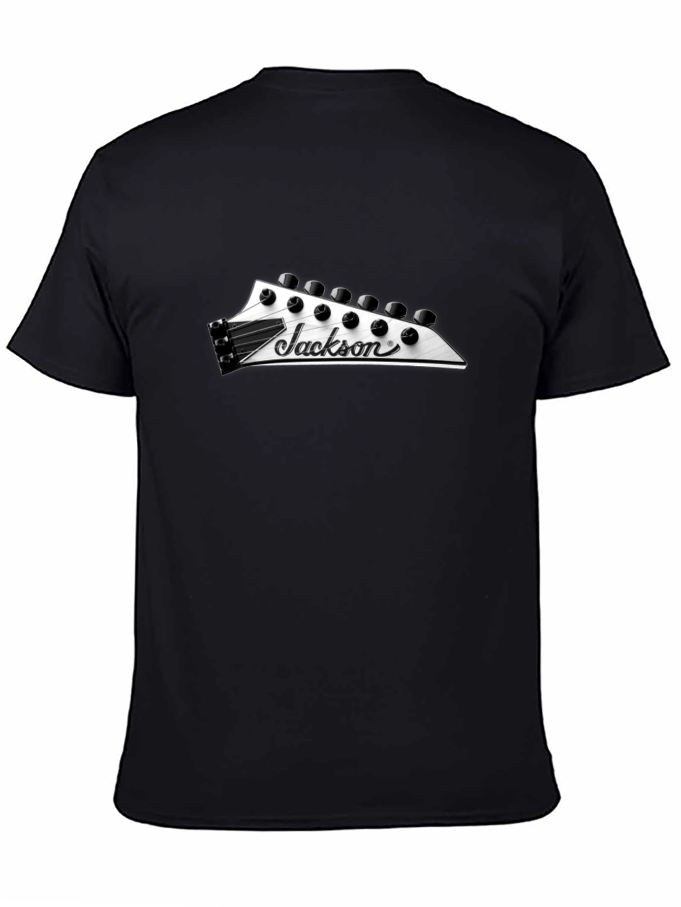Jackson Guitar Headstock T-Shirt - Black
