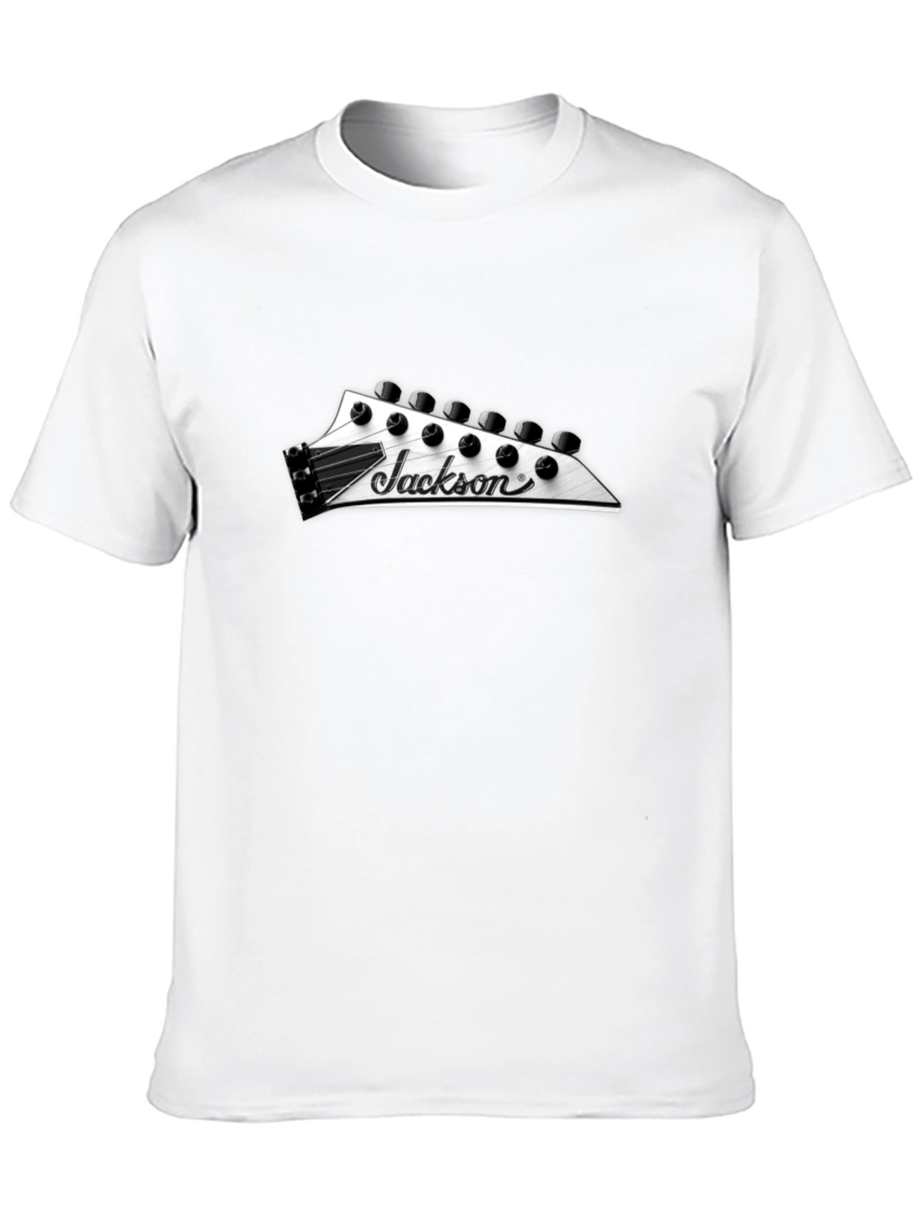 Jackson Guitar Headstock T-Shirt - Black