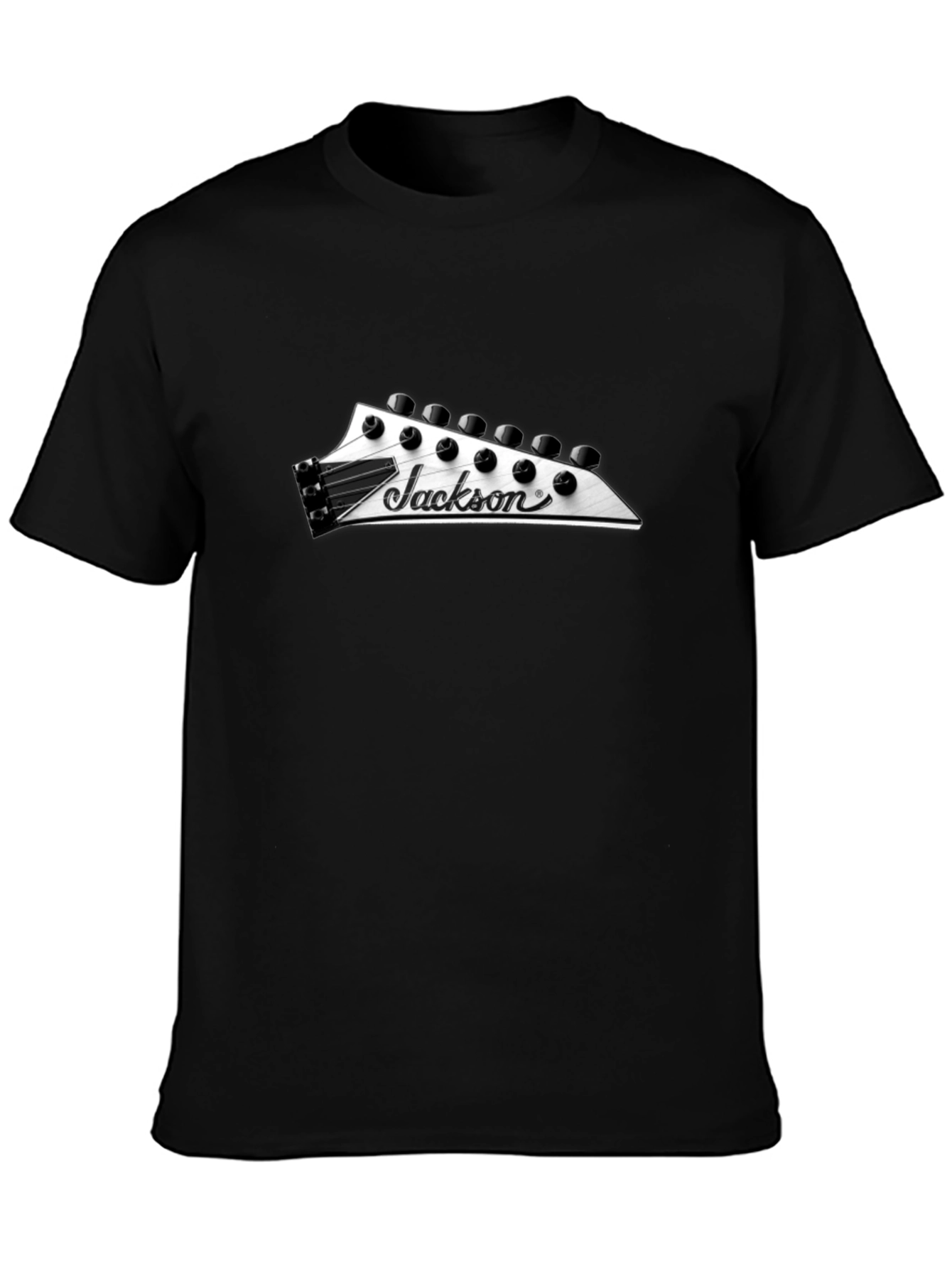 Jackson Guitar Headstock T-Shirt - Black
