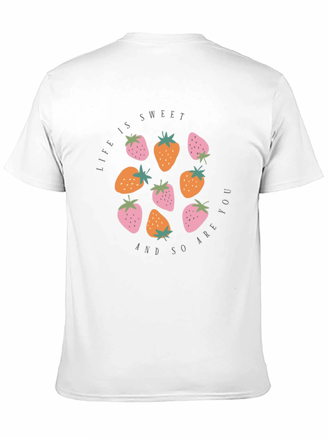 Strawberry Life Sweet Graphic Tee
