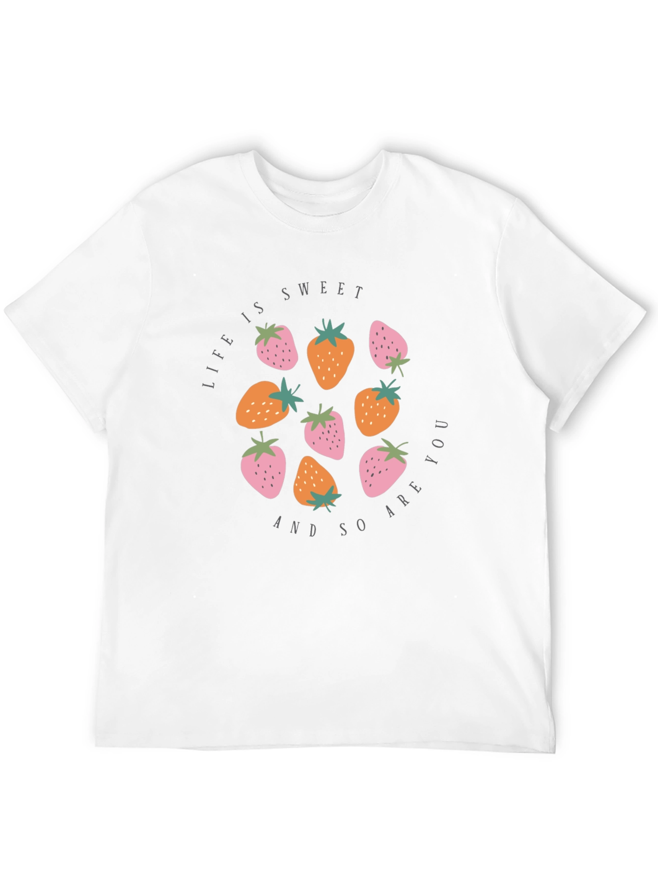 Strawberry Life Sweet Graphic Tee