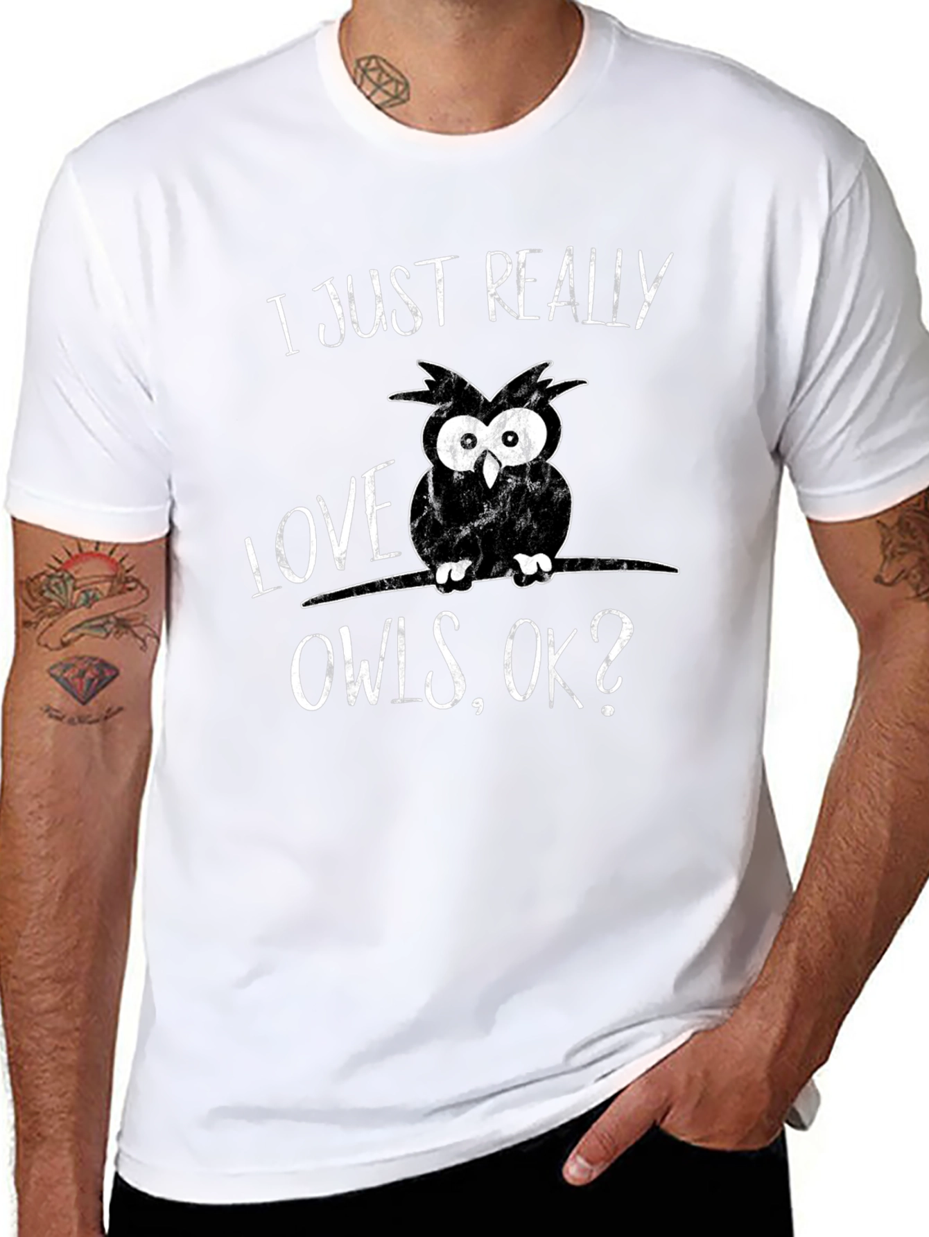 I Just Really Love Owls T-Shirt