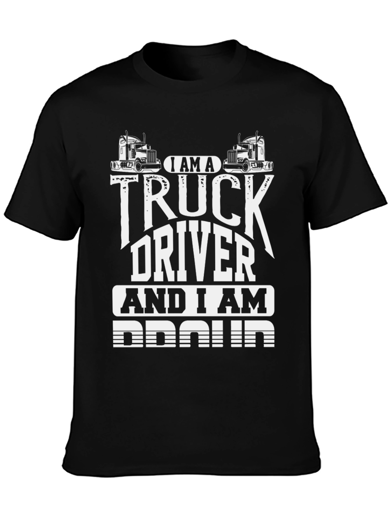 Truck Driver T-Shirt - Proud Trucker Tee