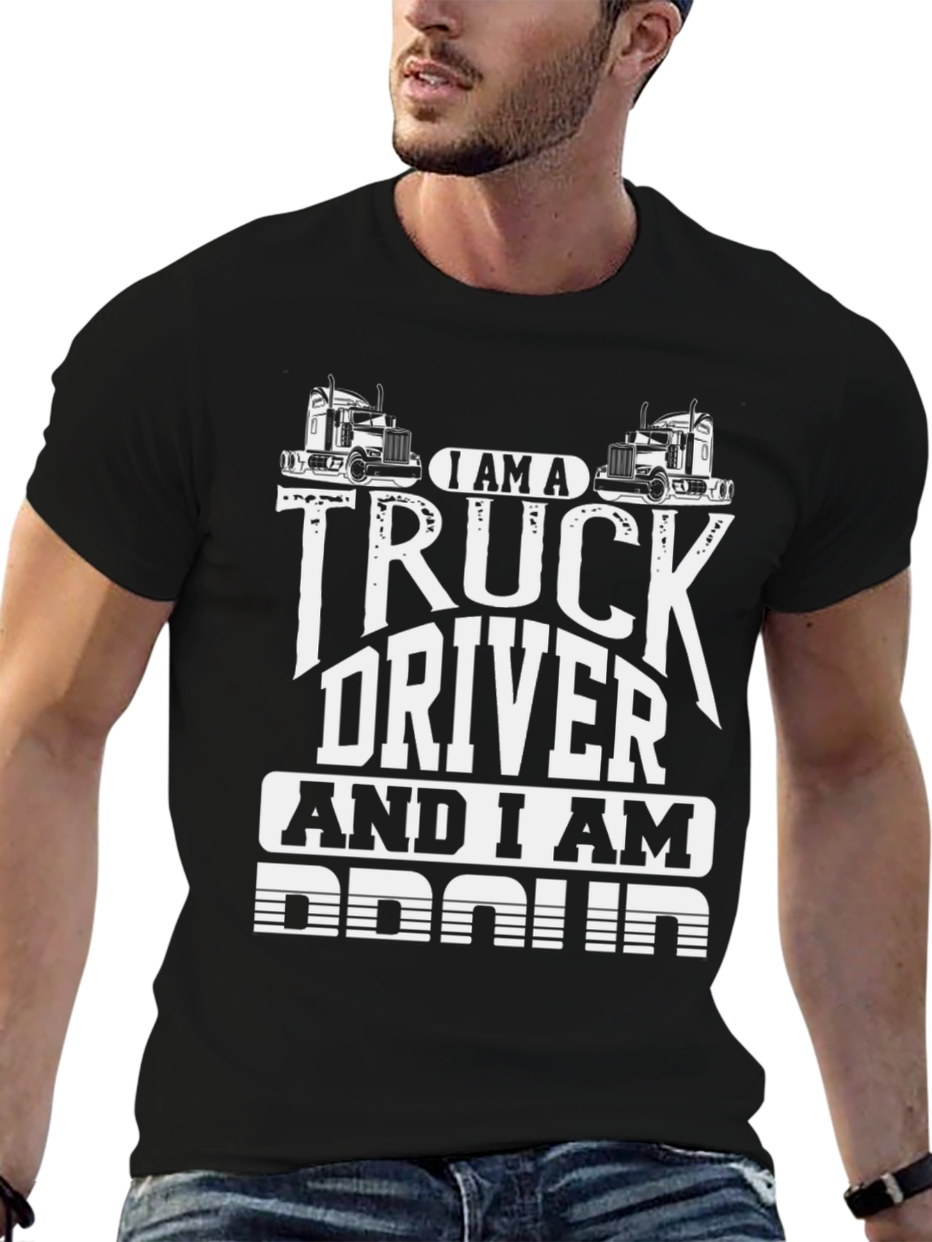 Truck Driver T-Shirt - Proud Trucker Tee