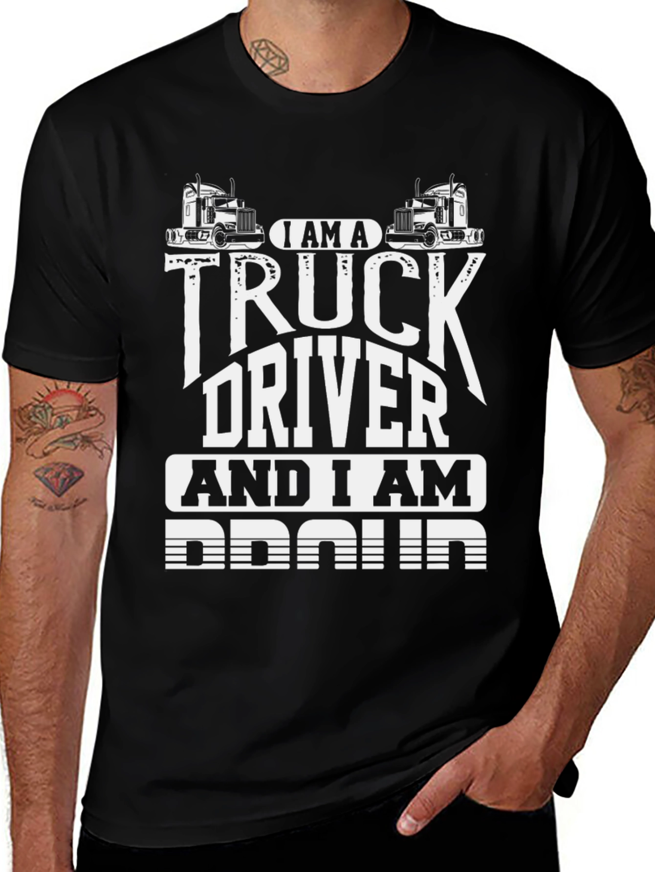 Truck Driver T-Shirt - Proud Trucker Tee