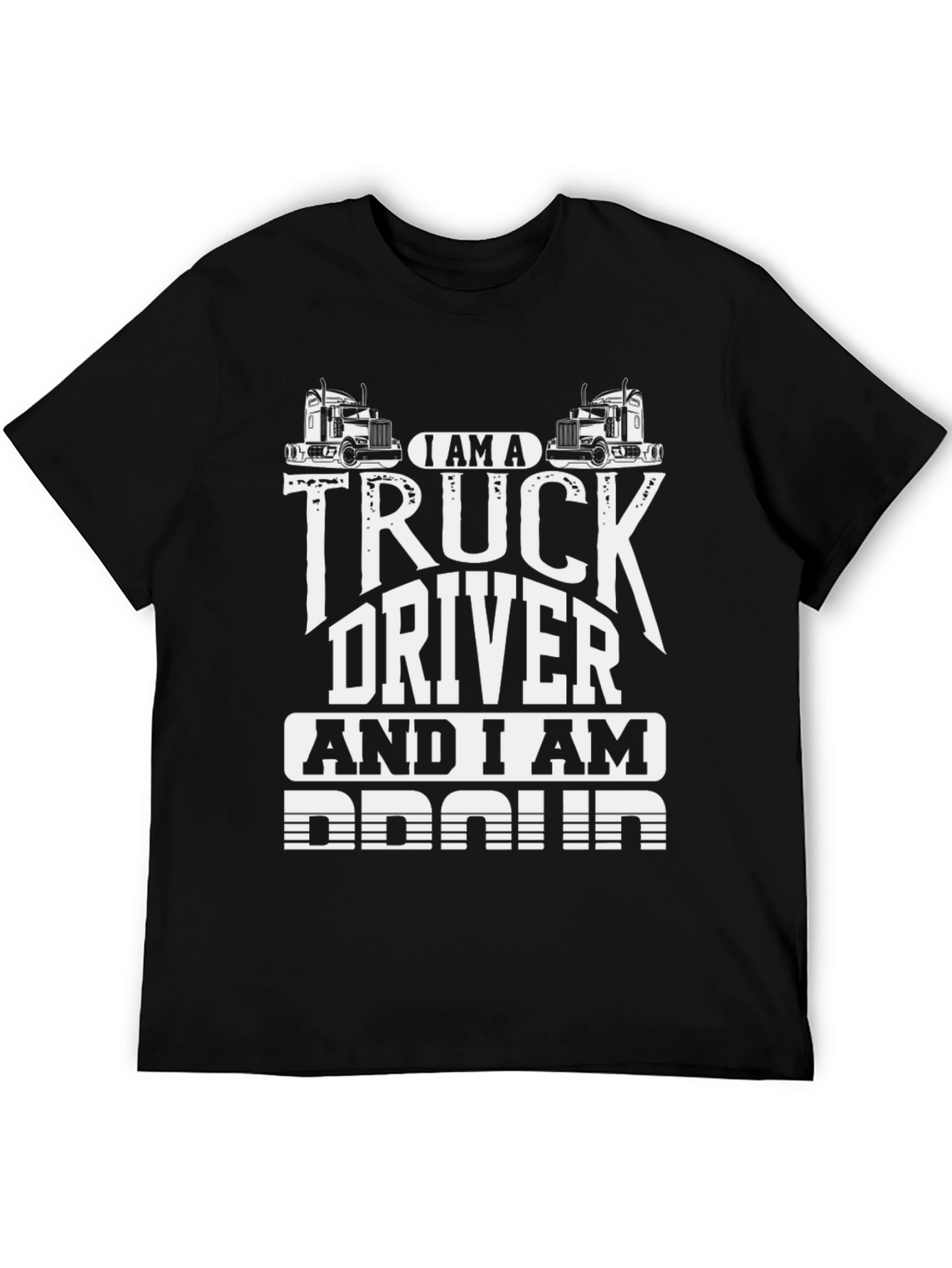 Truck Driver T-Shirt - Proud Trucker Tee