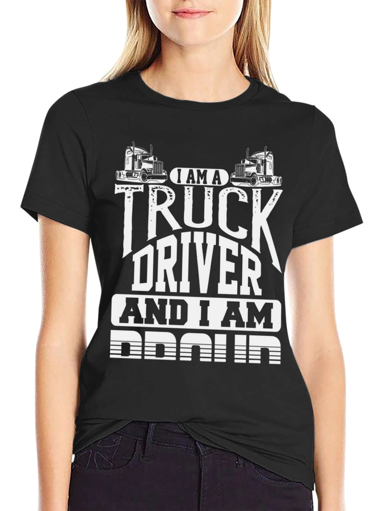 Truck Driver T-Shirt - Proud Trucker Tee