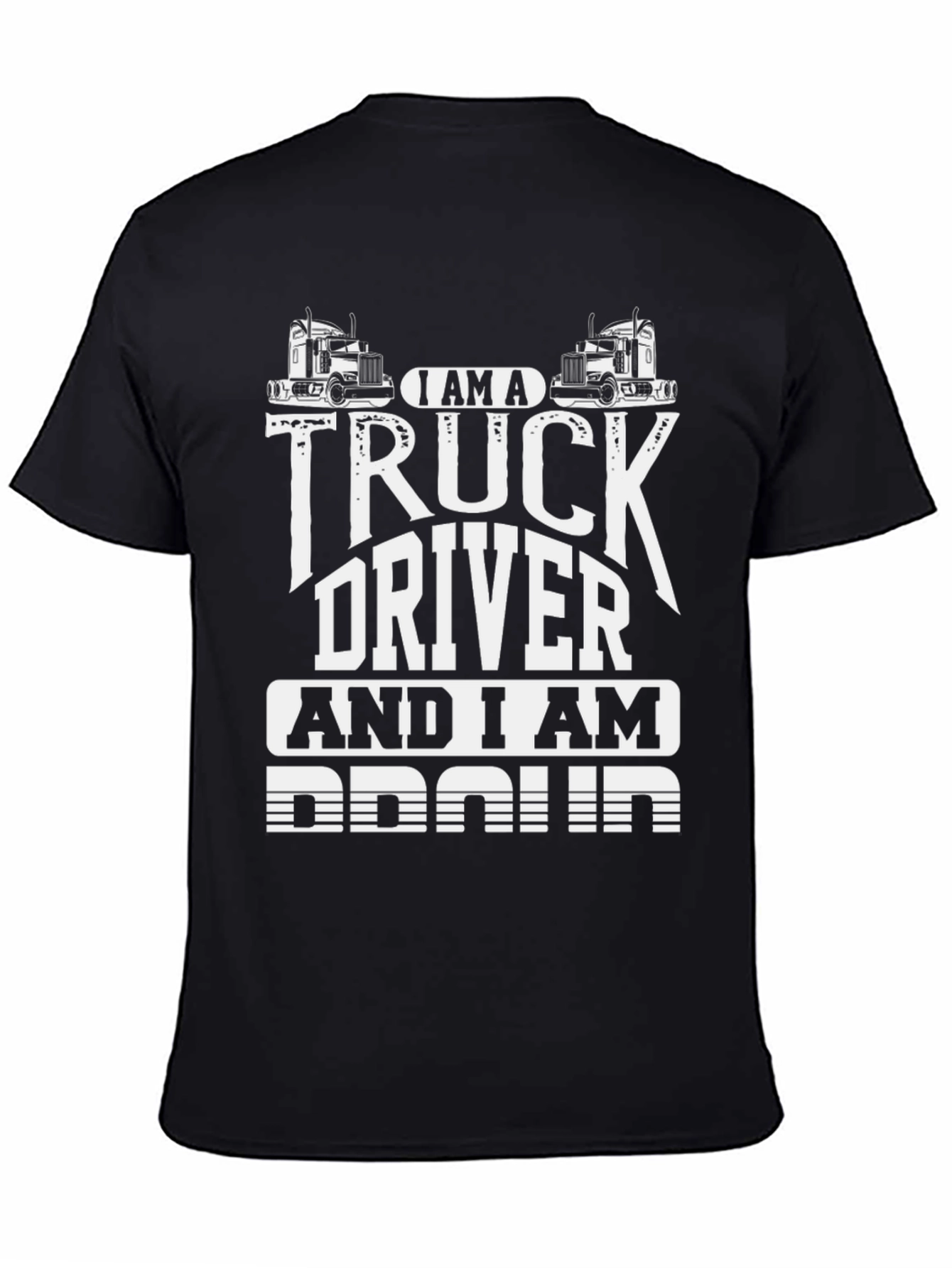 Truck Driver T-Shirt - Proud Trucker Tee
