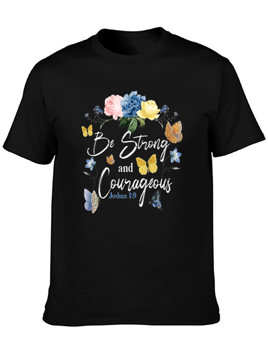 Be Strong & Courageous Graphic Tee