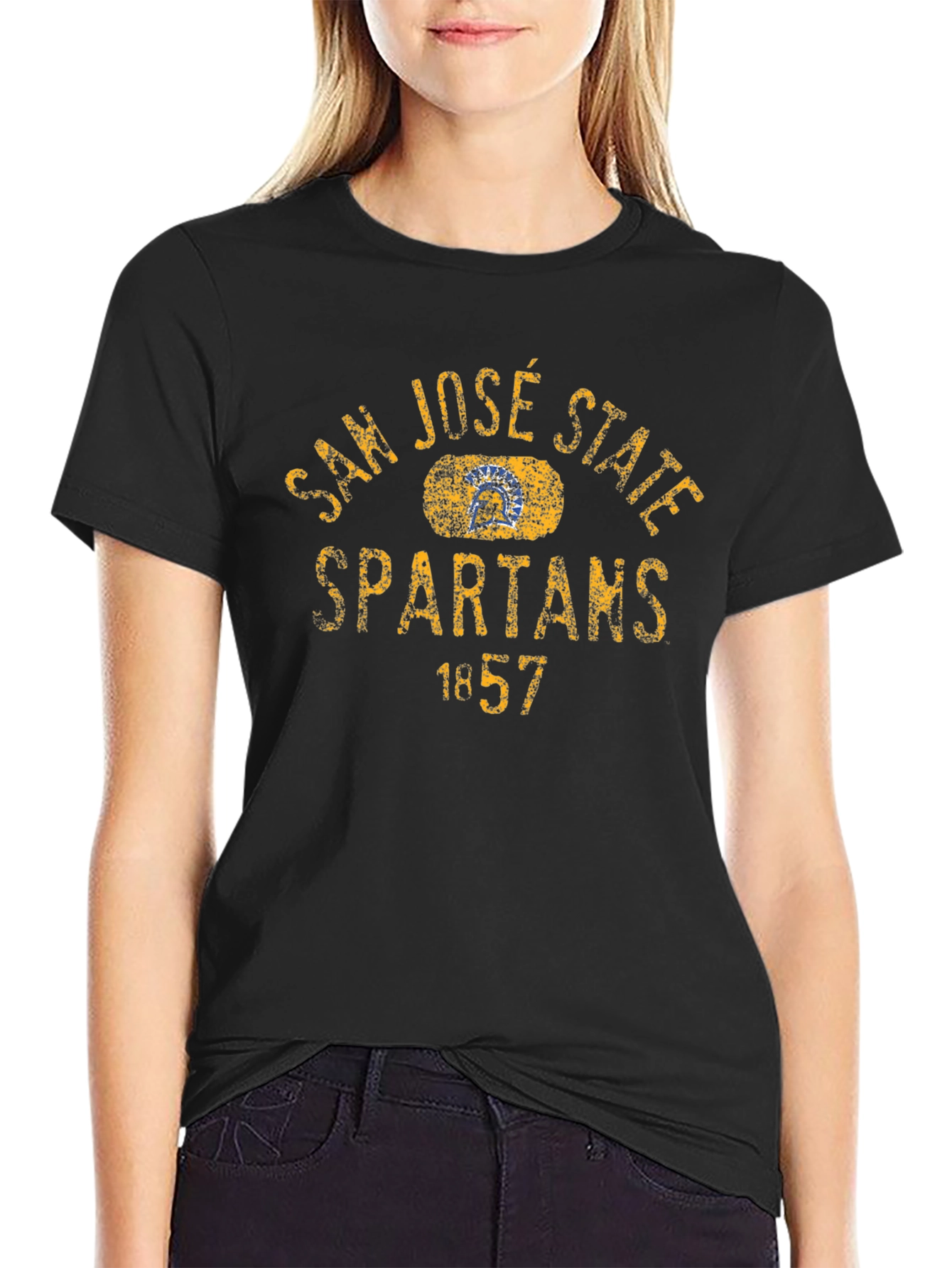 San Jose State Spartans T-Shirt - Retro Design