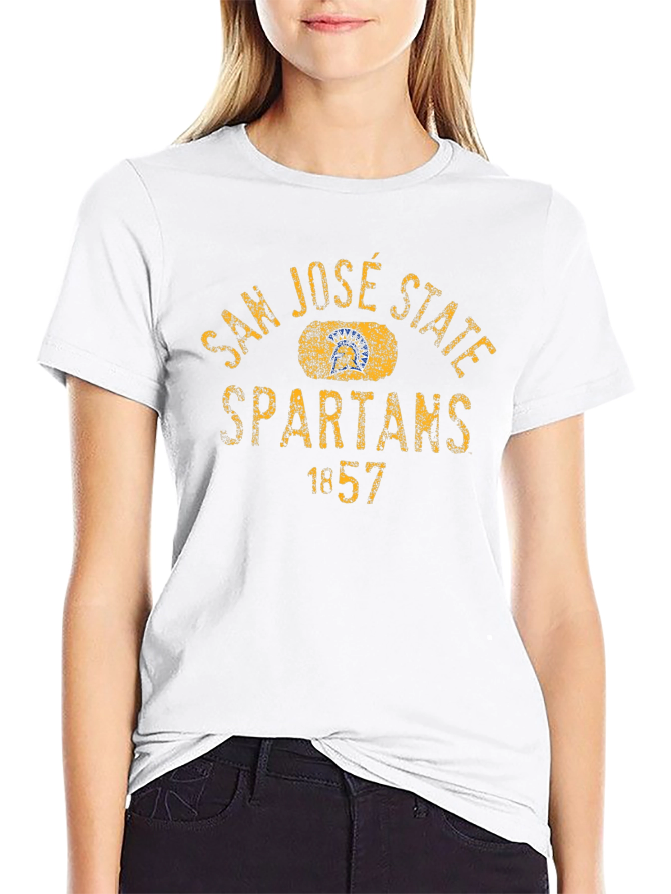 San Jose State Spartans T-Shirt - Retro Design
