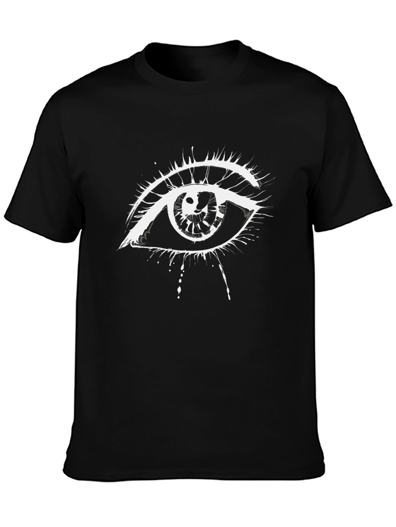 Eye Graphic Black T-Shirt