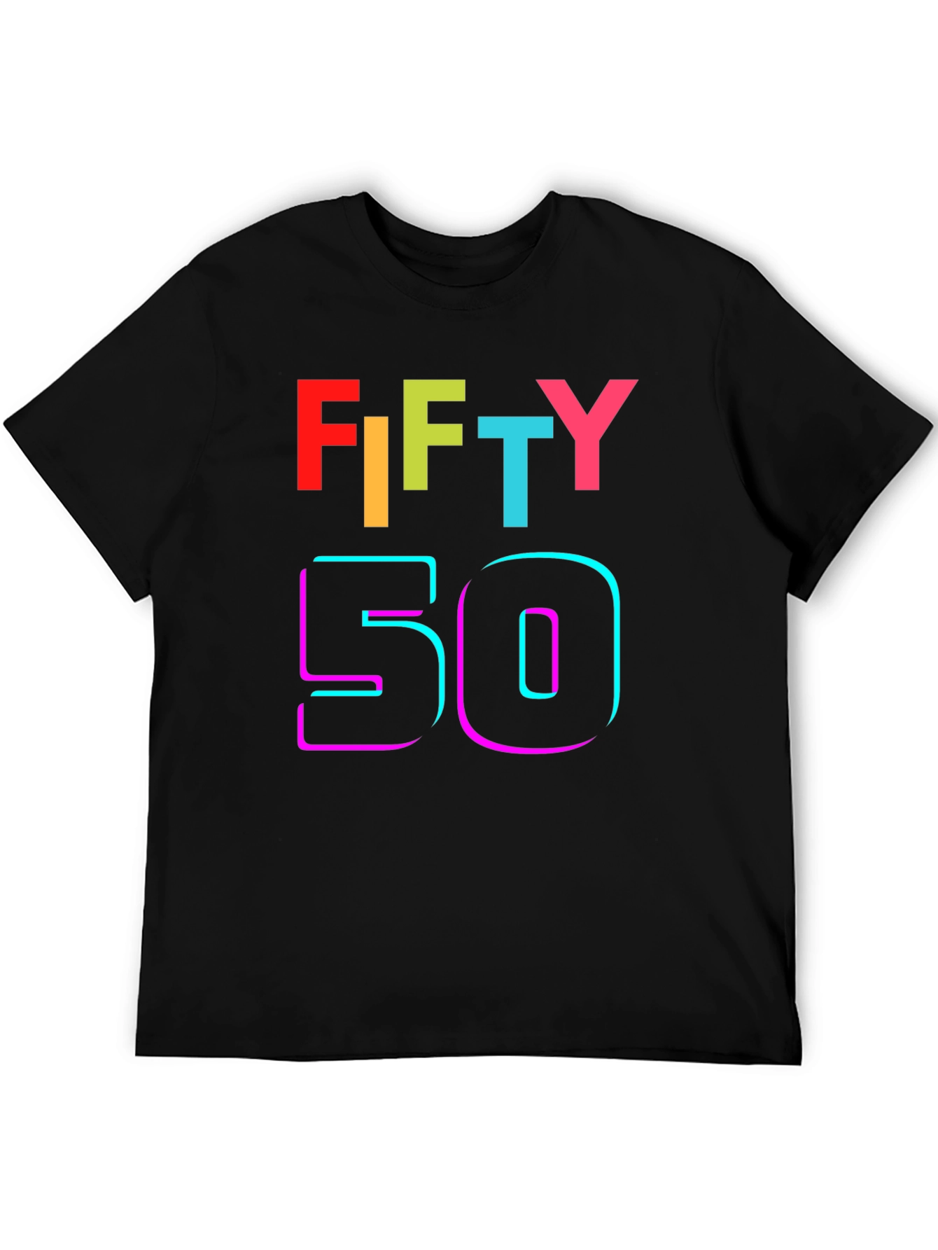 Fifty Birthday Graphic T-Shirt