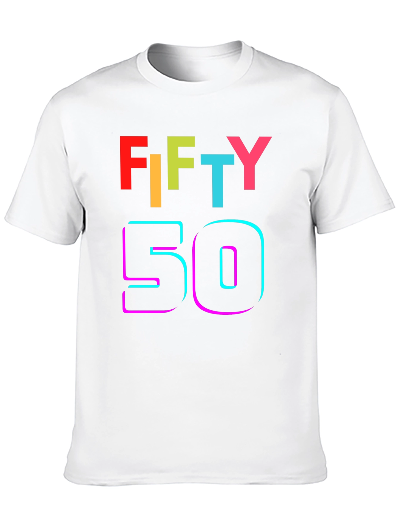 Fifty Birthday Graphic T-Shirt