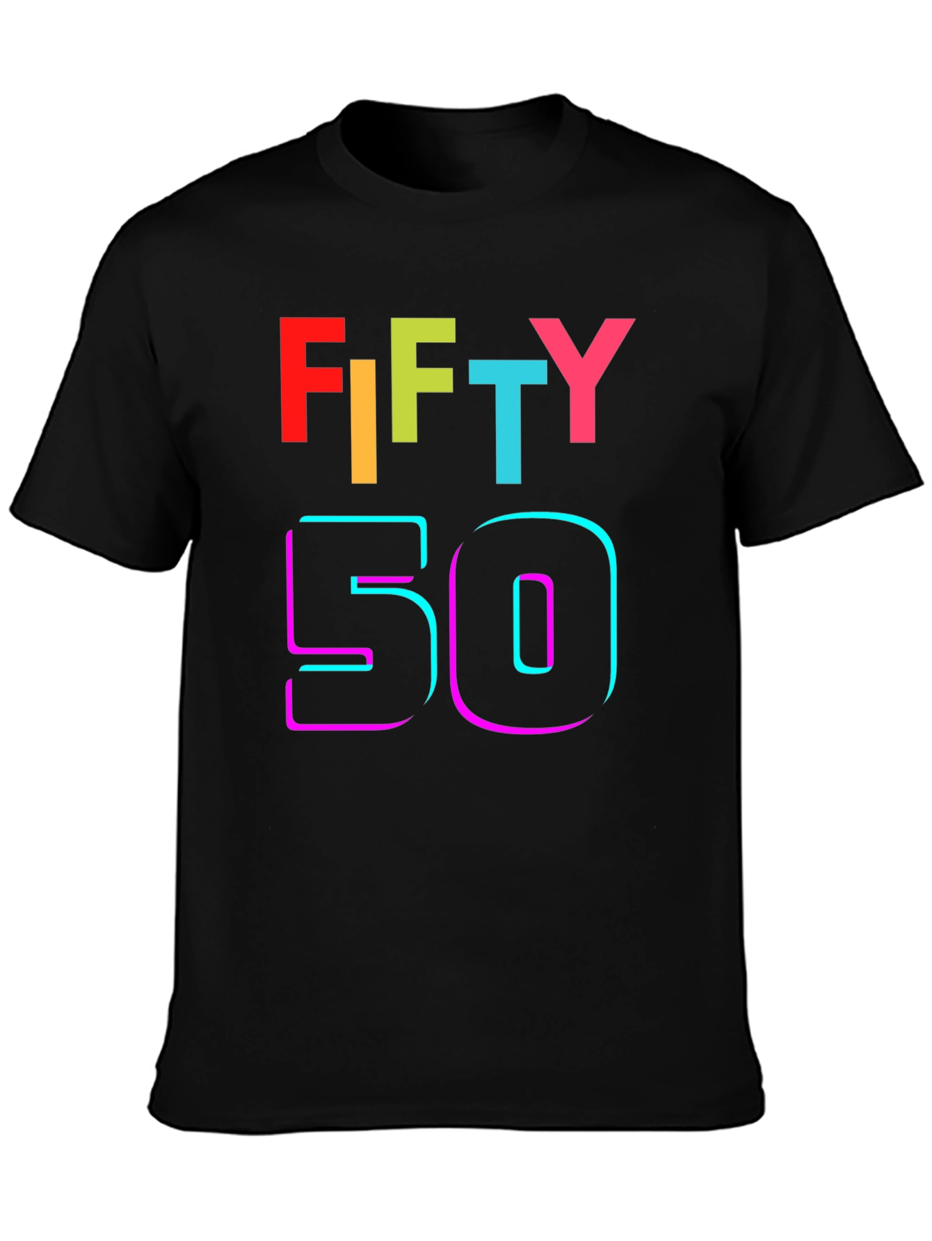 Fifty Birthday Graphic T-Shirt