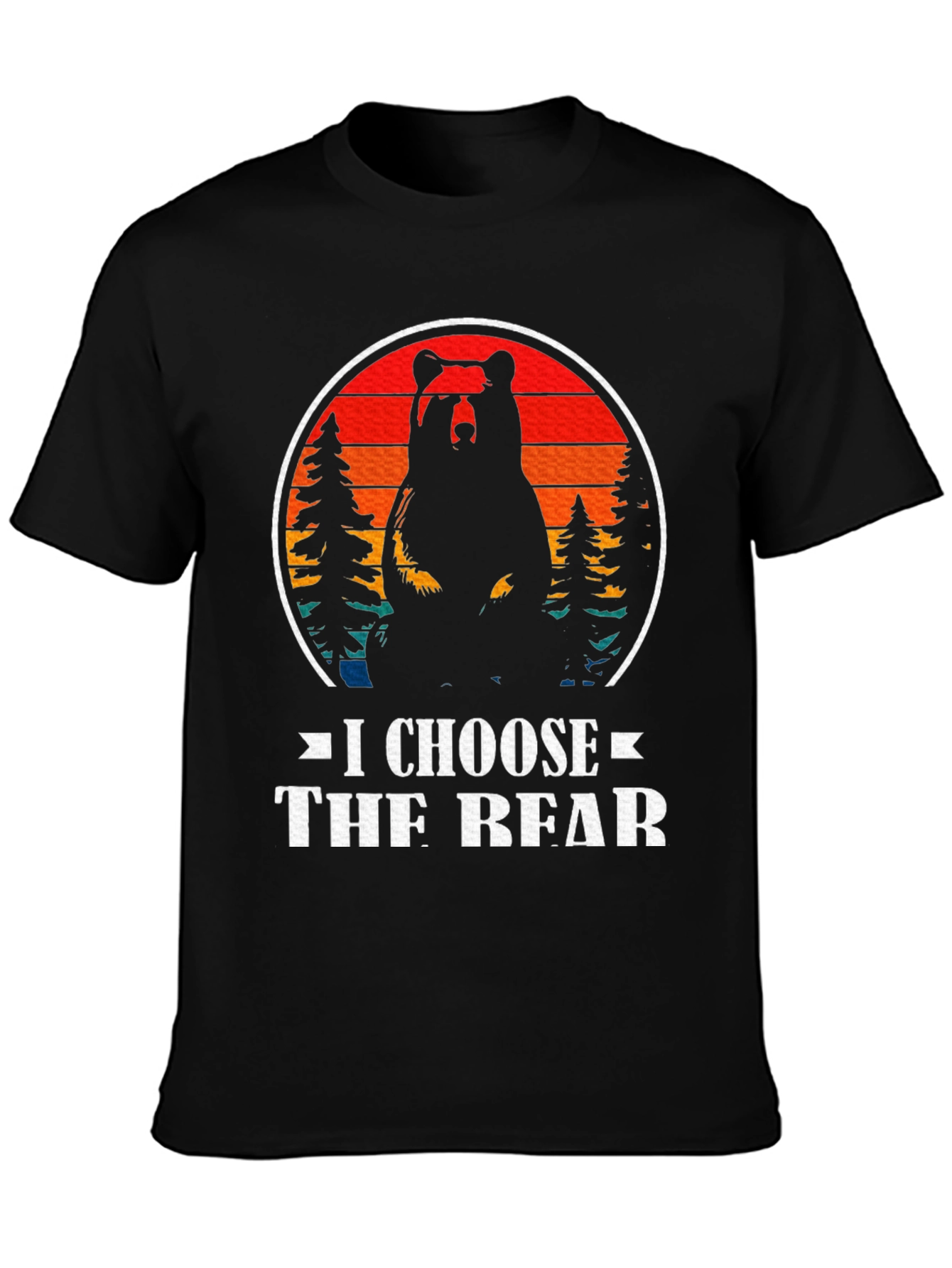 I Choose The Bear Graphic Tee