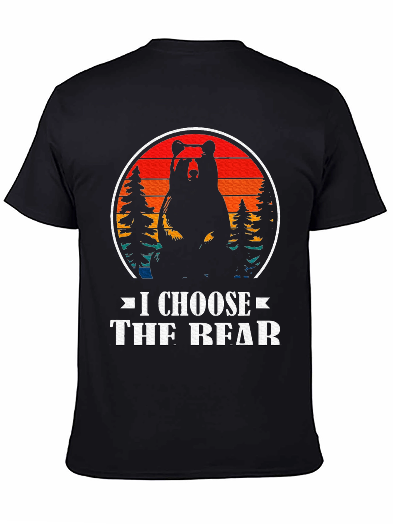 I Choose The Bear Graphic Tee
