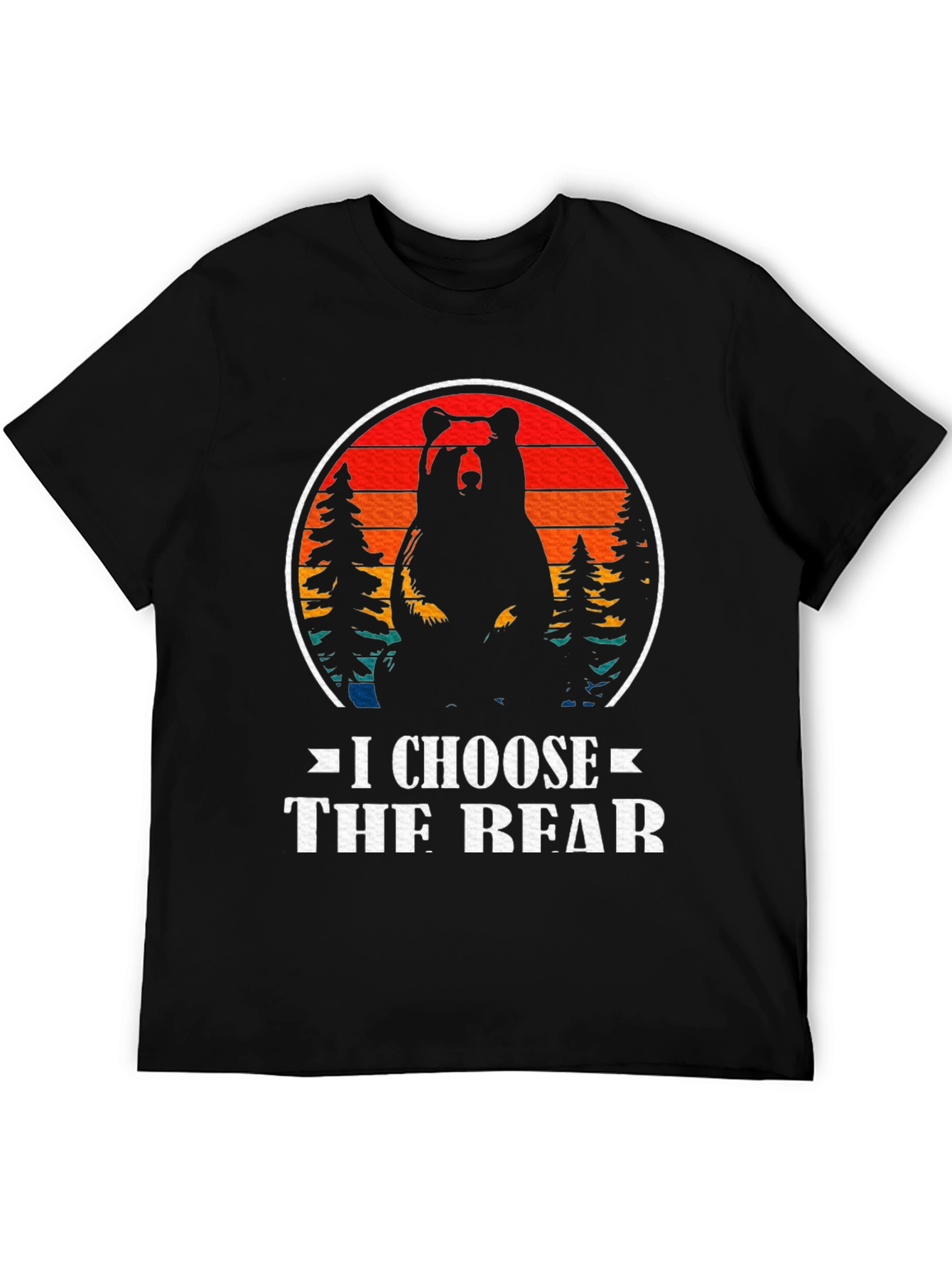 I Choose The Bear Graphic Tee