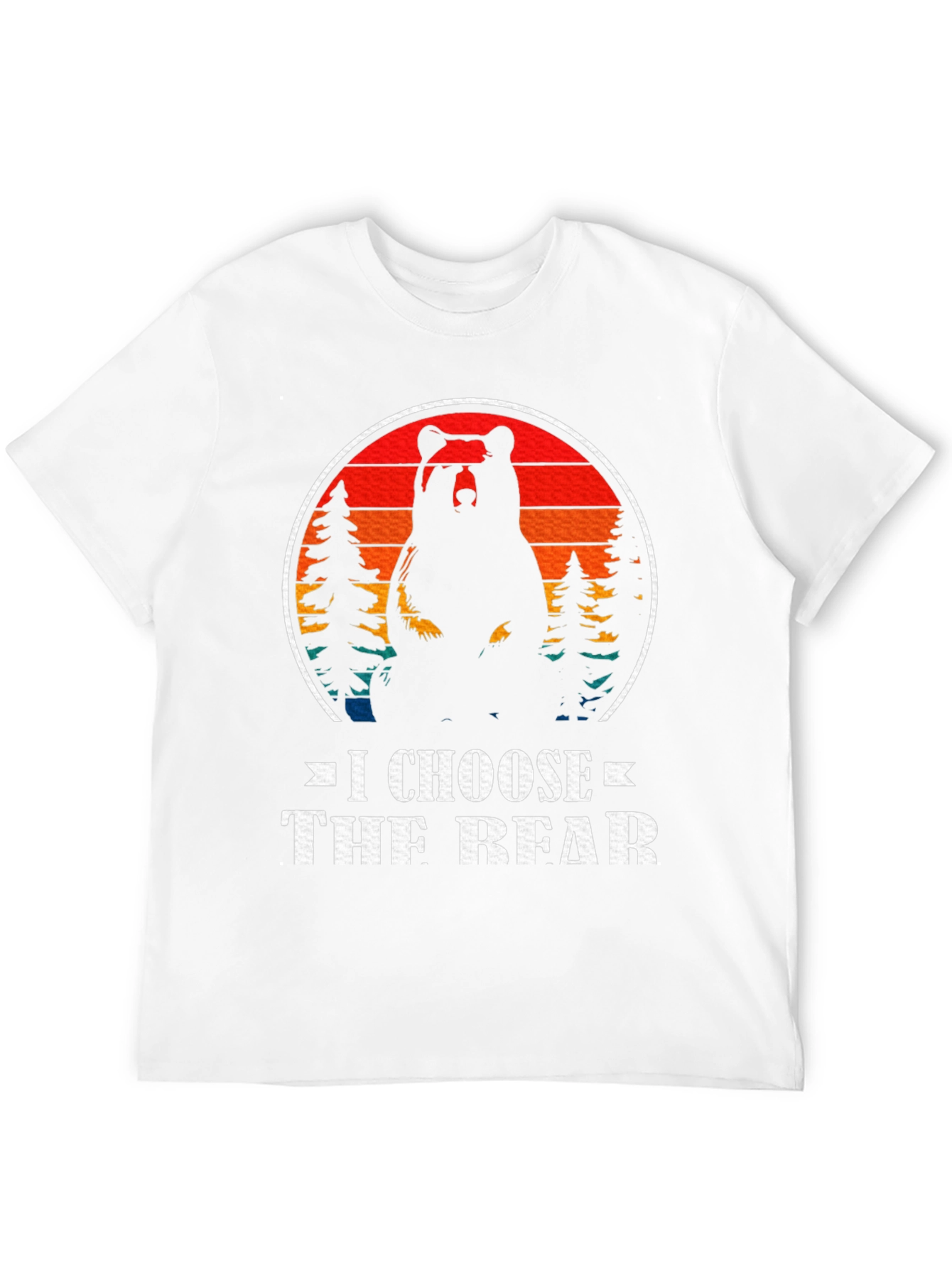 I Choose The Bear Graphic Tee