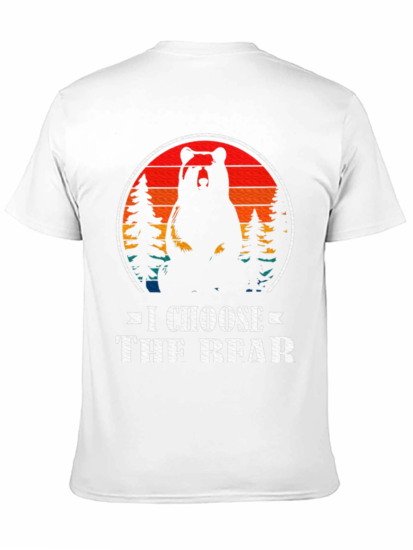 I Choose The Bear Graphic Tee