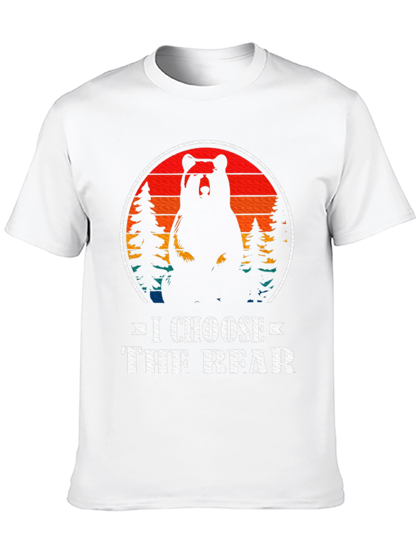 I Choose The Bear Graphic Tee