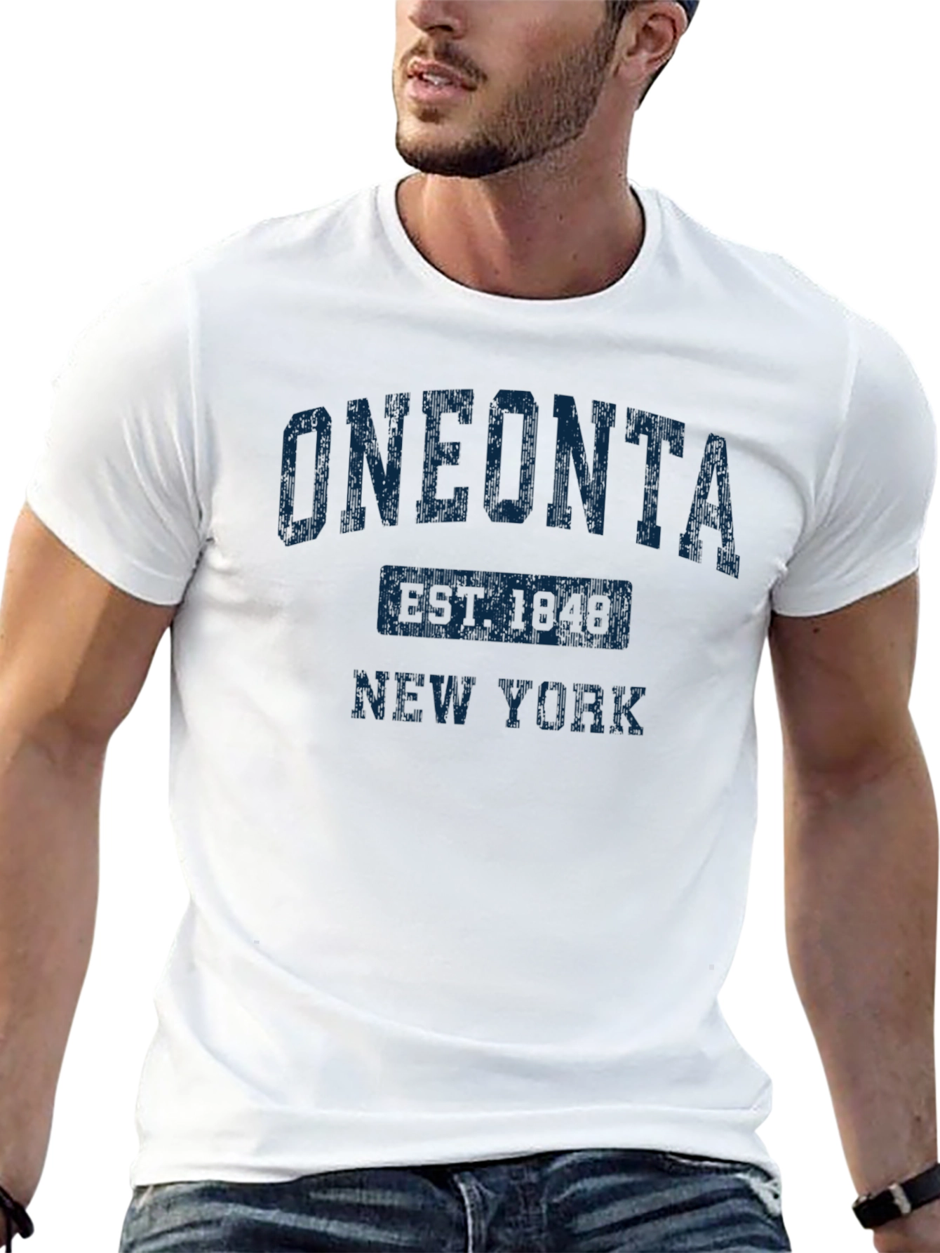 Oneonta New York Est 1848 Graphic T-Shirt