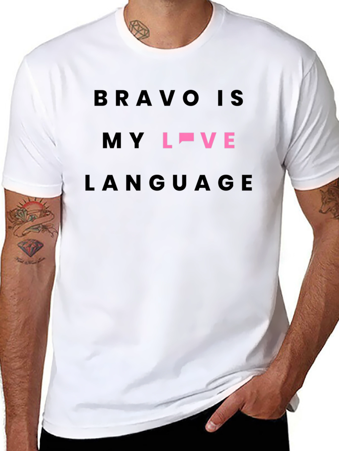 Bravo Is My Love Language T-Shirt