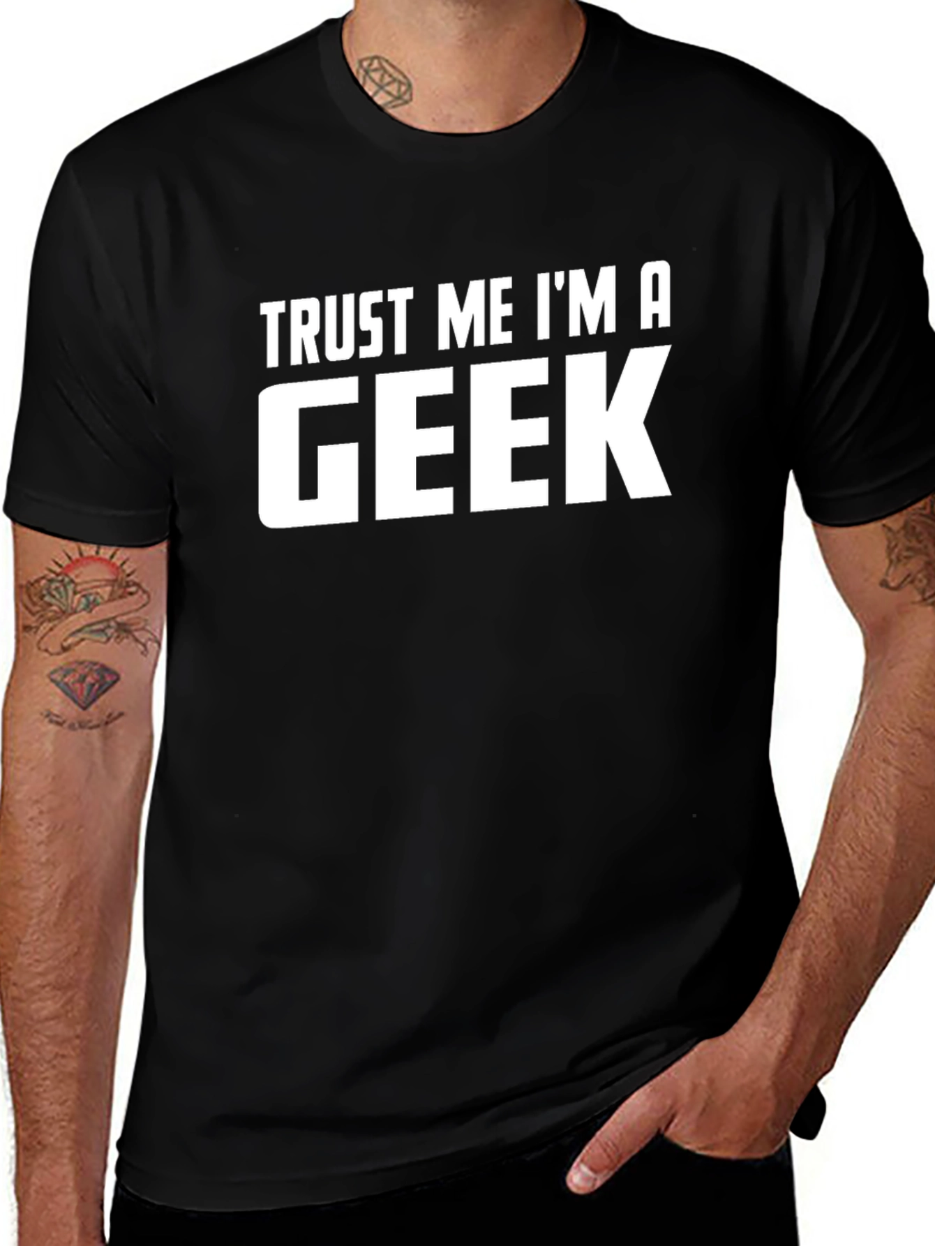 Trust Me Im A Geek Graphic T-Shirt