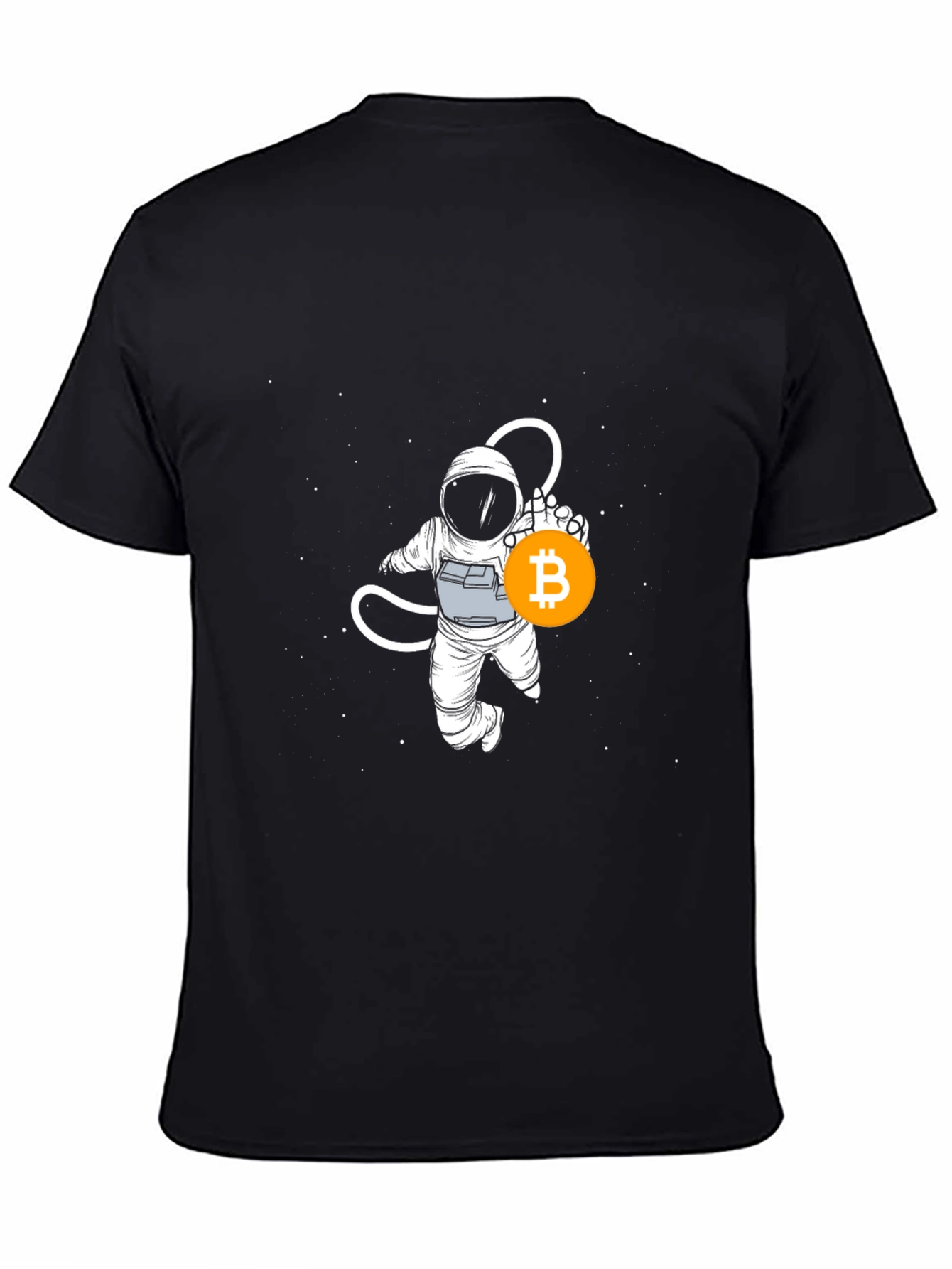 Bitcoin Astronaut Graphic T-Shirt