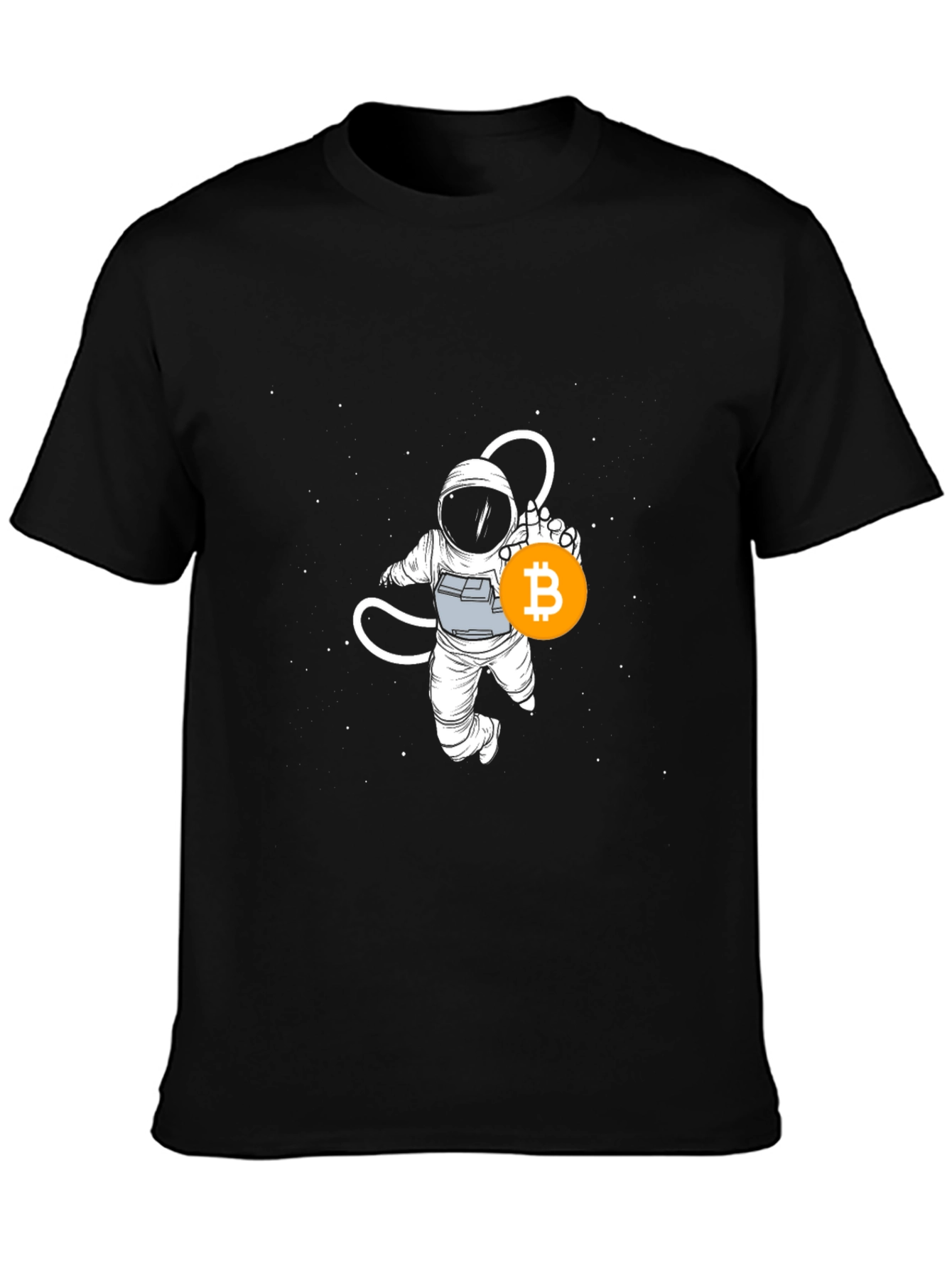 Bitcoin Astronaut Graphic T-Shirt