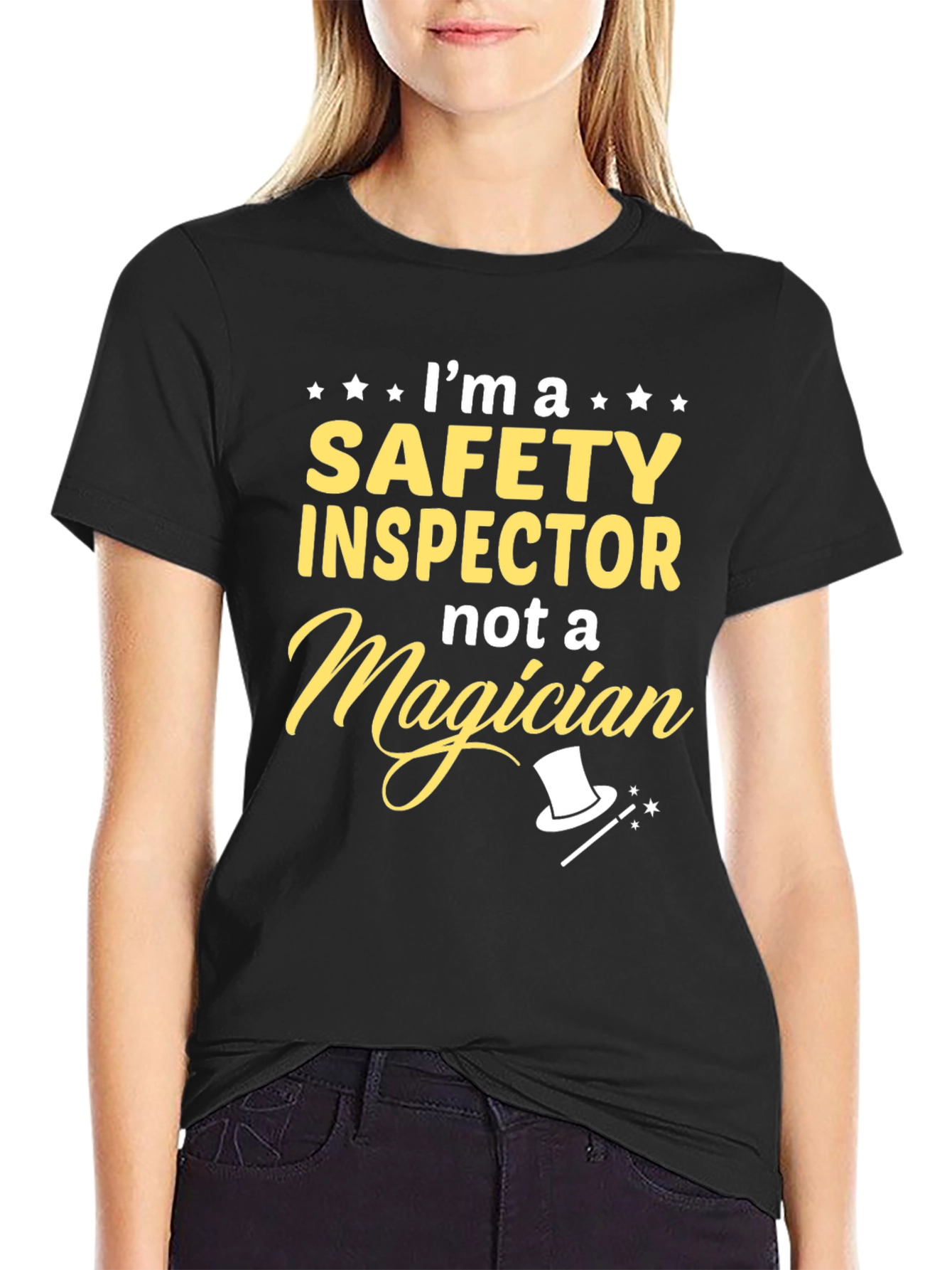 Safety Inspector T-Shirt - Not a Magician!