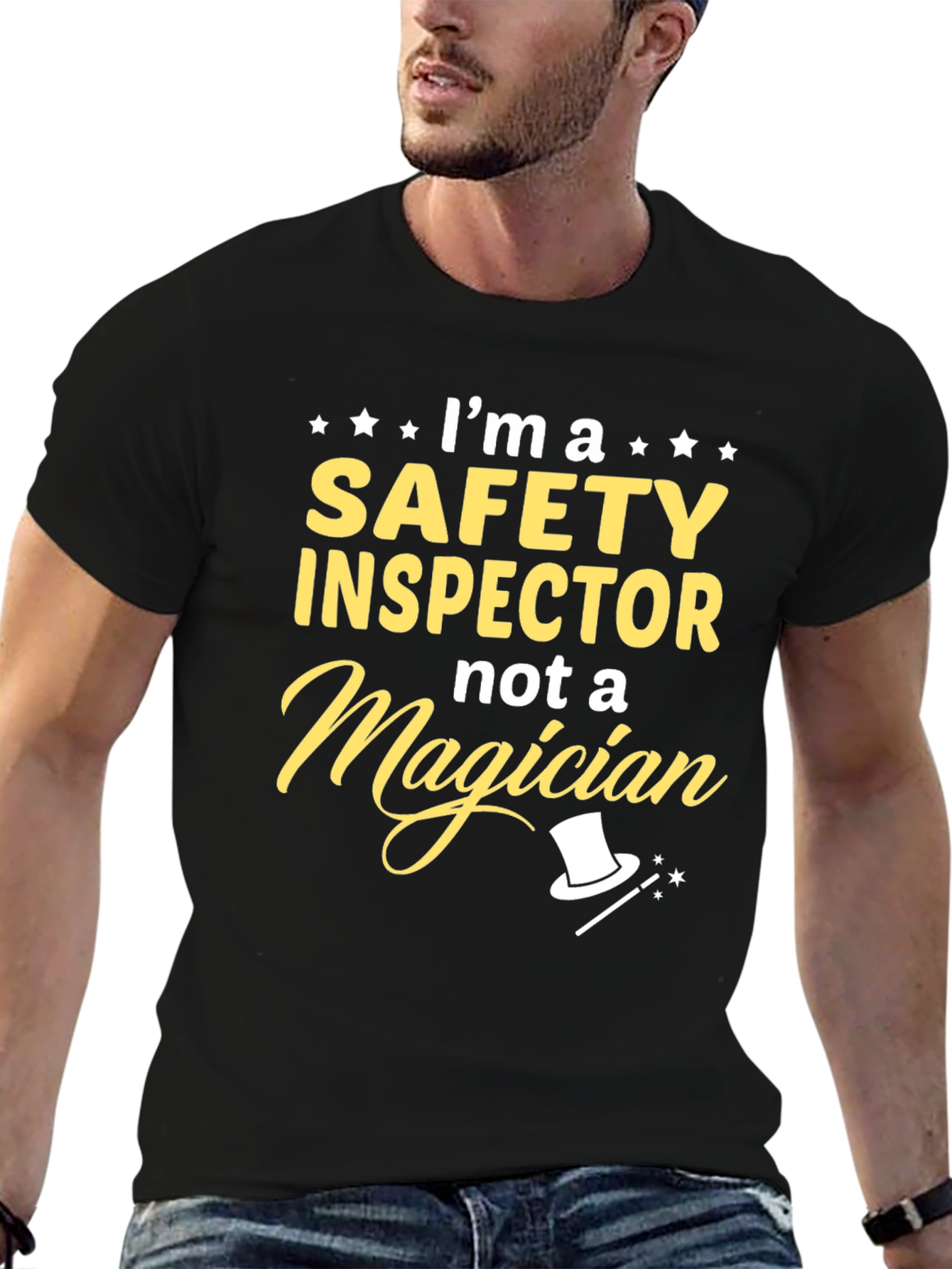 Safety Inspector T-Shirt - Not a Magician!