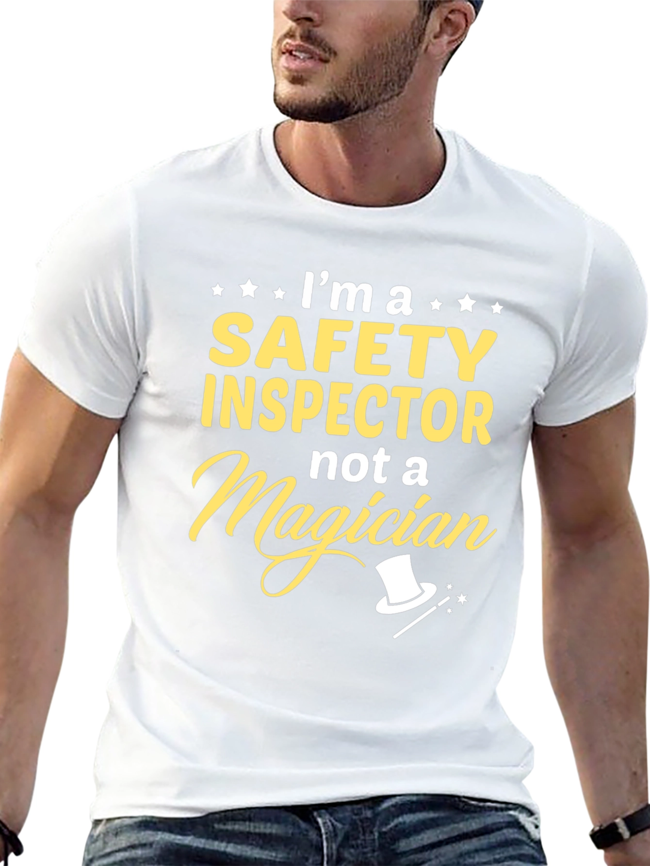 Safety Inspector T-Shirt - Not a Magician!