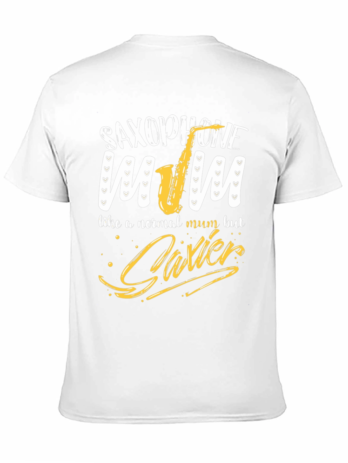 Saxophone Mum T-Shirt - Unique Music Lover Gift