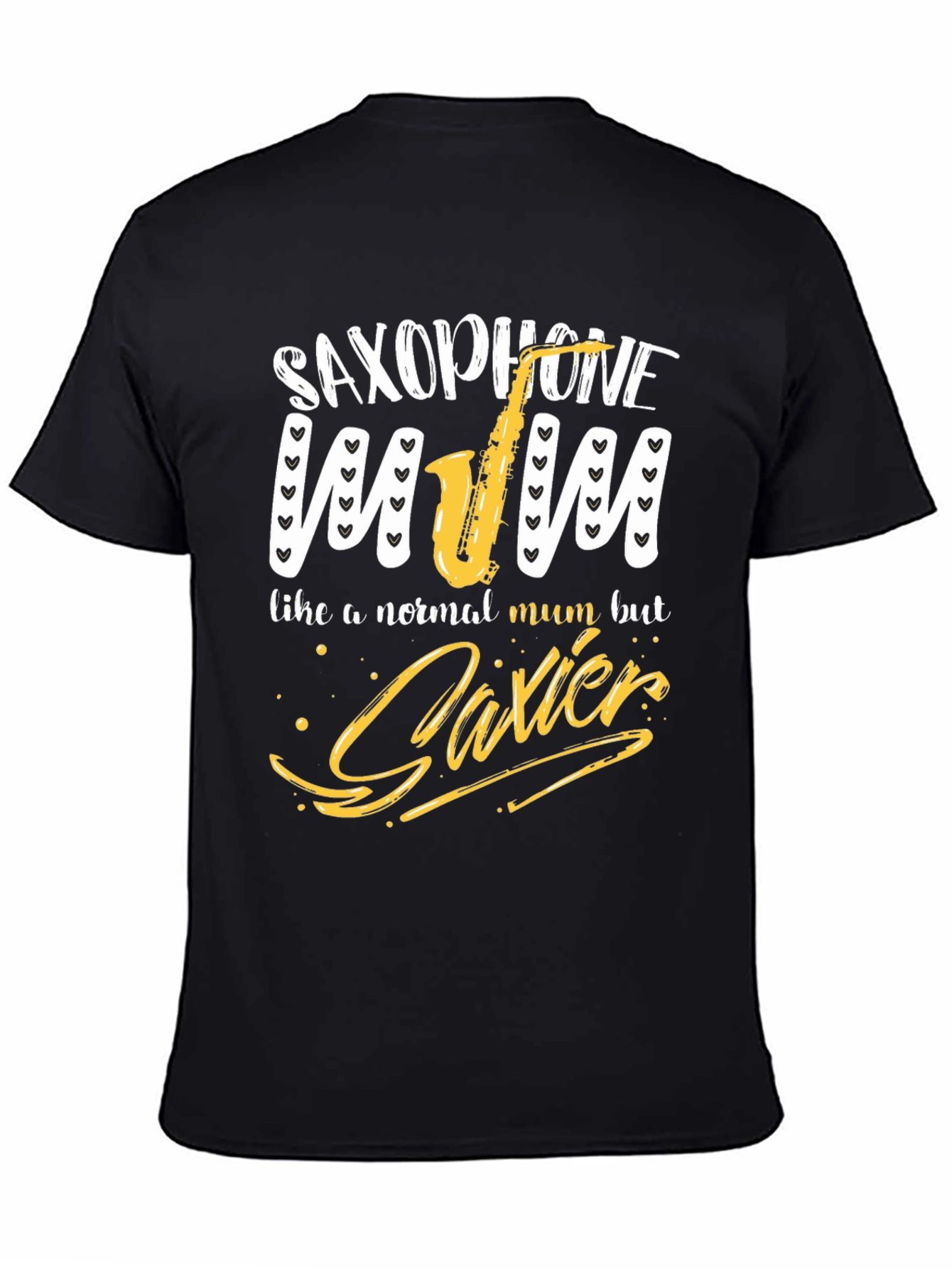 Saxophone Mum T-Shirt - Unique Music Lover Gift