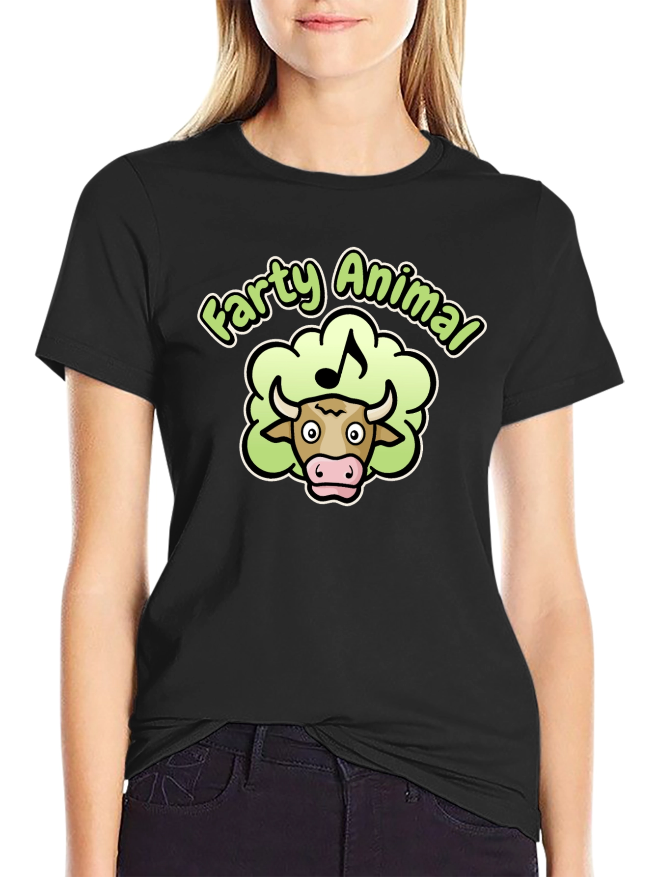 Farty Animal Graphic T-Shirt