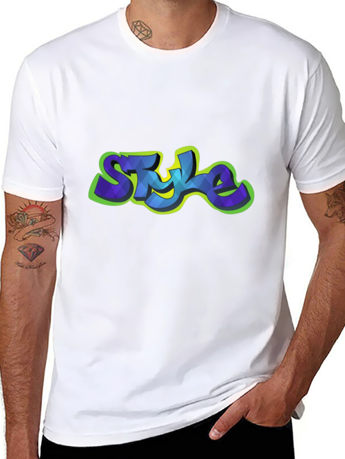 Stylish Graffiti Art T-Shirt
