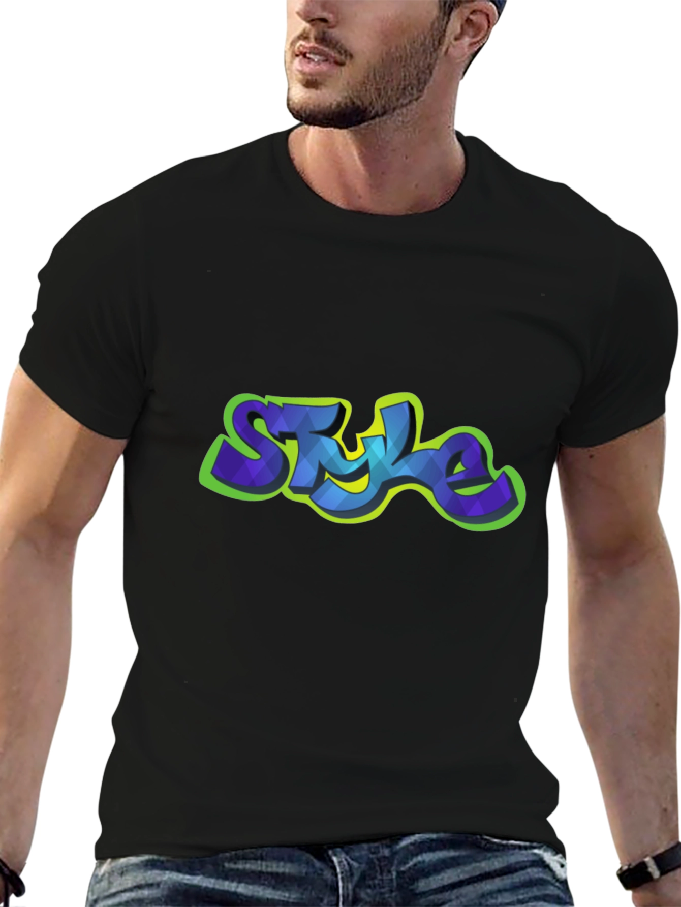 Stylish Graffiti Art T-Shirt