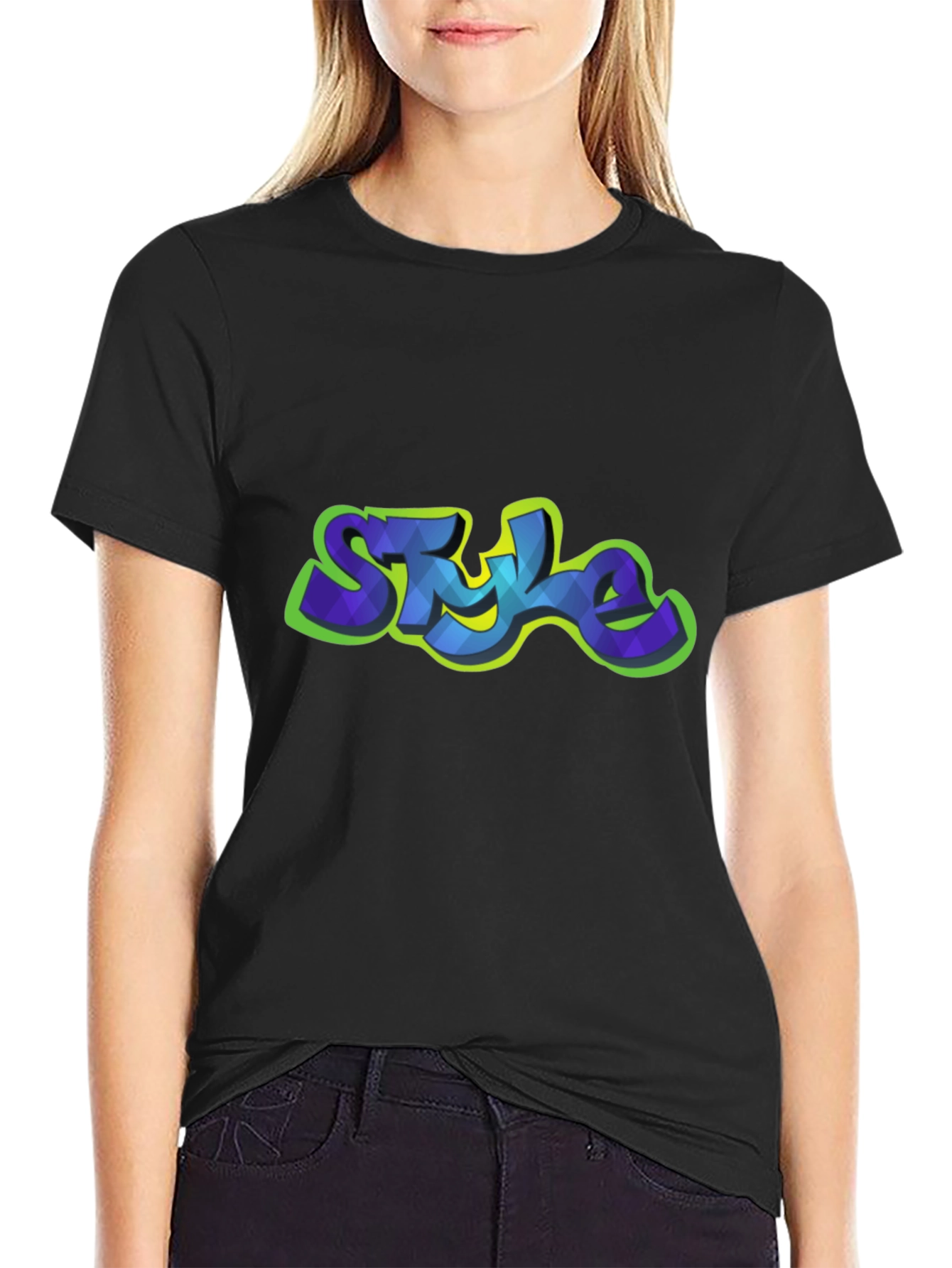 Stylish Graffiti Art T-Shirt