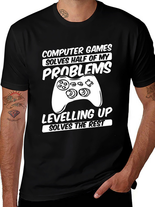 Computer Games Solve Problems T-Shirt