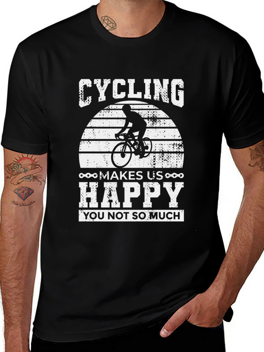 Cycling Makes Us Happy T-Shirt