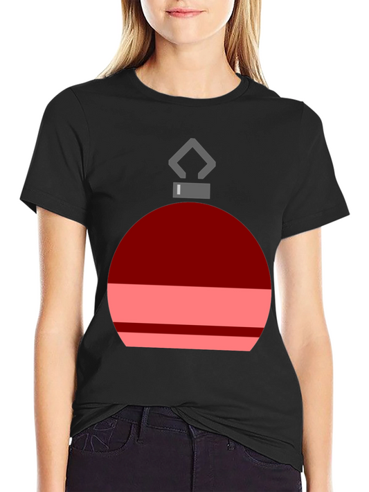 Festive Ornament Graphic Tee - Holiday Cheer