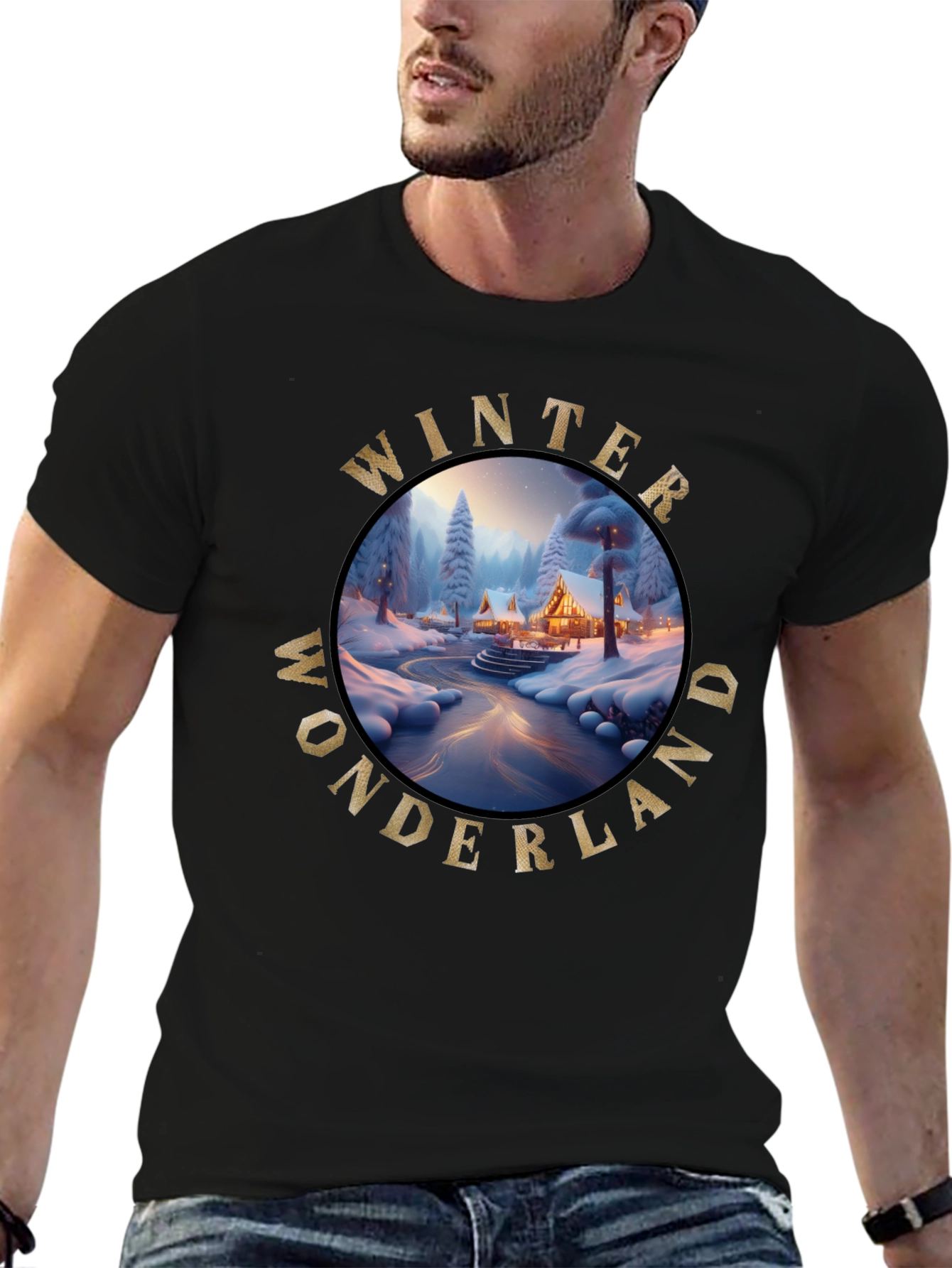 Winter Wonderland Graphic Tee - Cozy Holiday Style