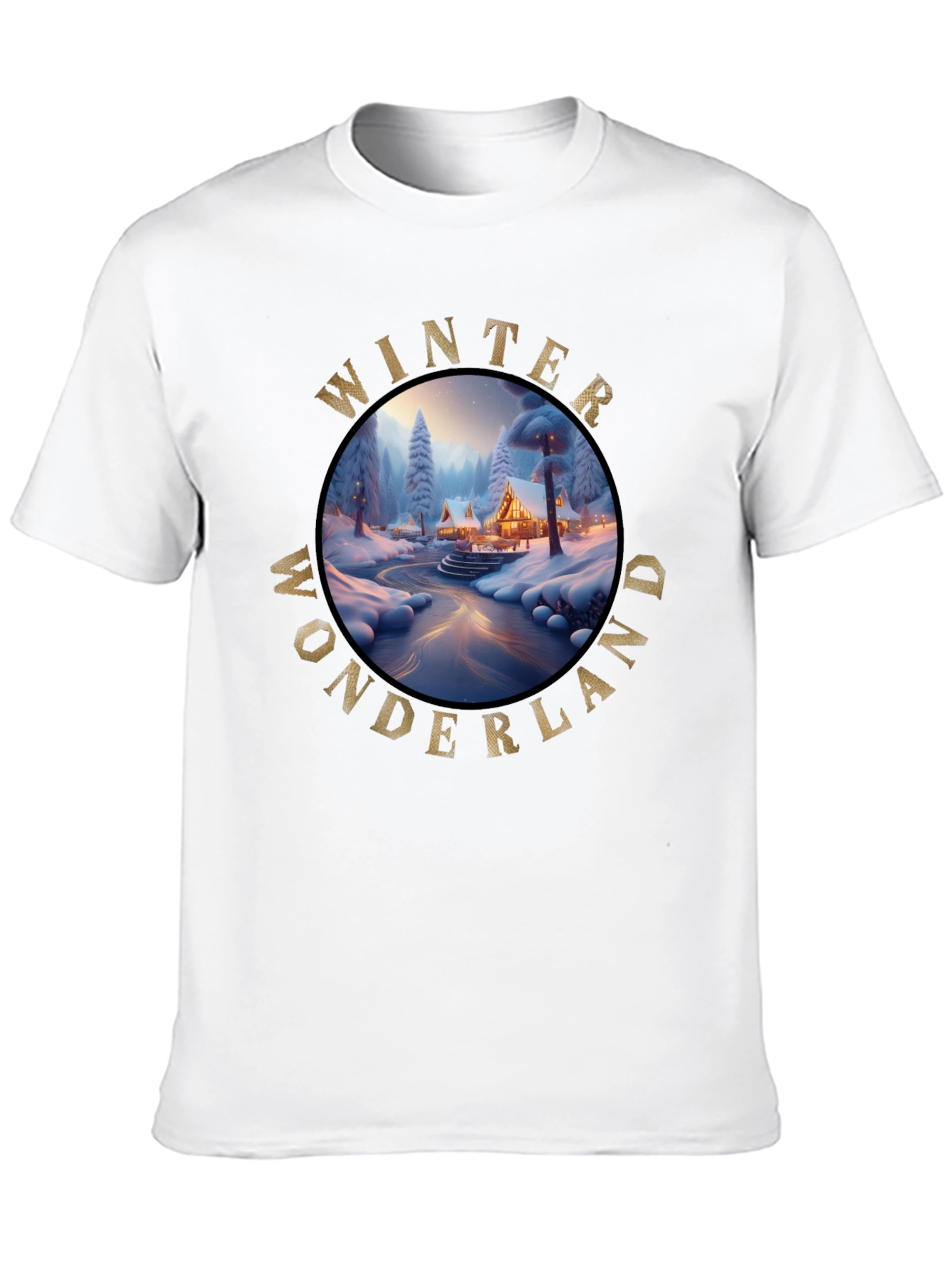 Winter Wonderland Graphic Tee - Cozy Holiday Style