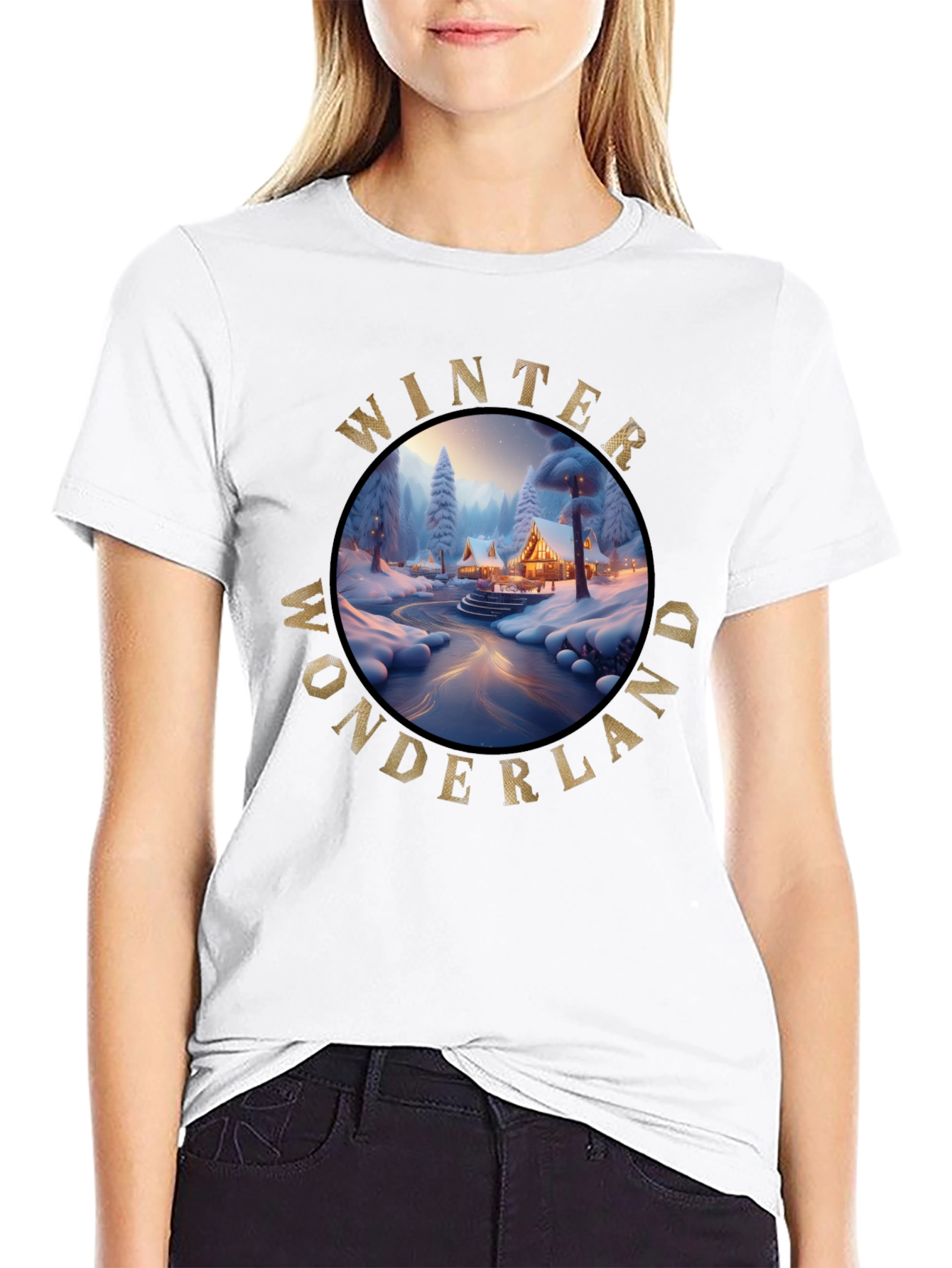 Winter Wonderland Graphic Tee - Cozy Holiday Style