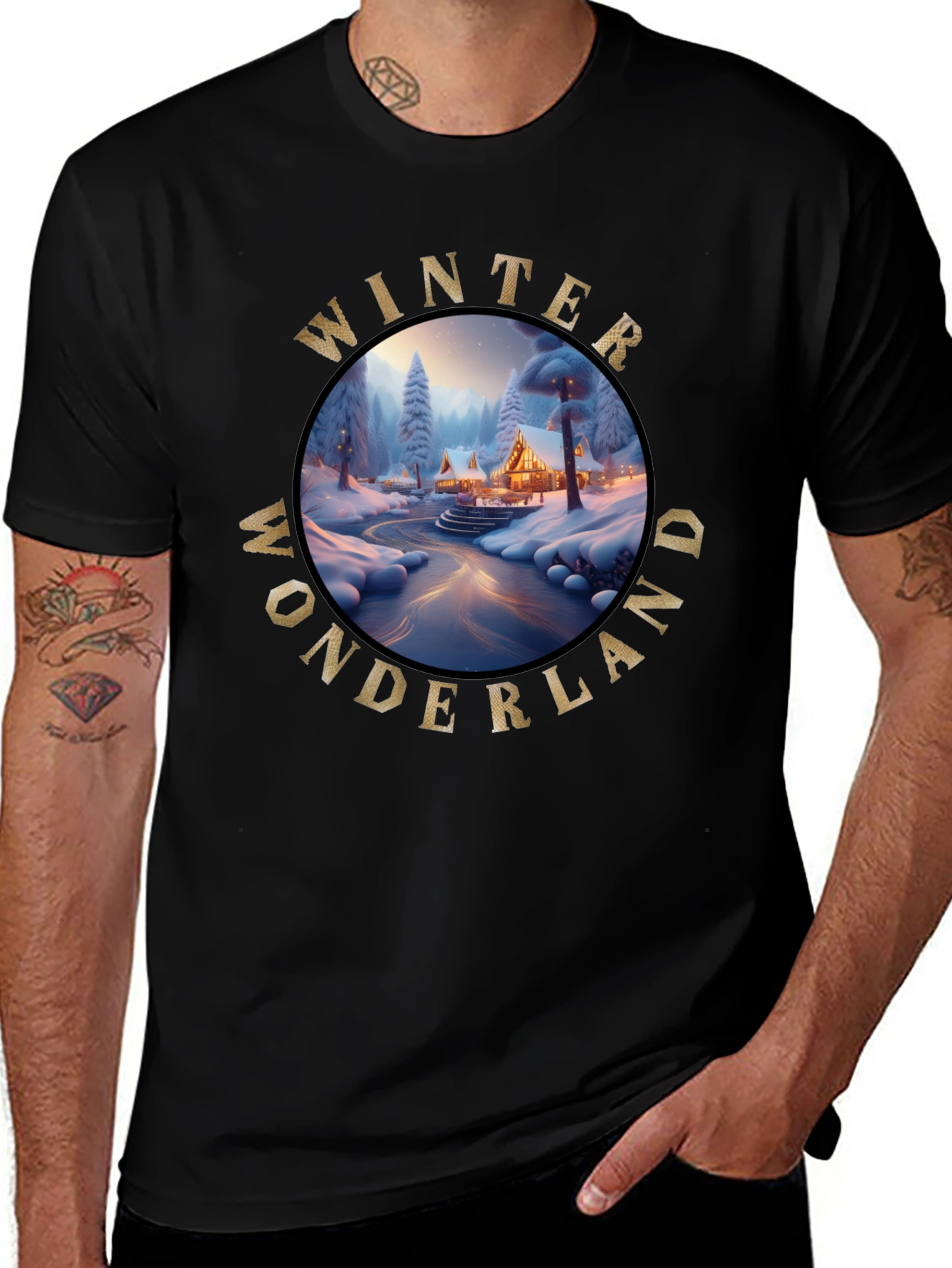 Winter Wonderland Graphic Tee - Cozy Holiday Style